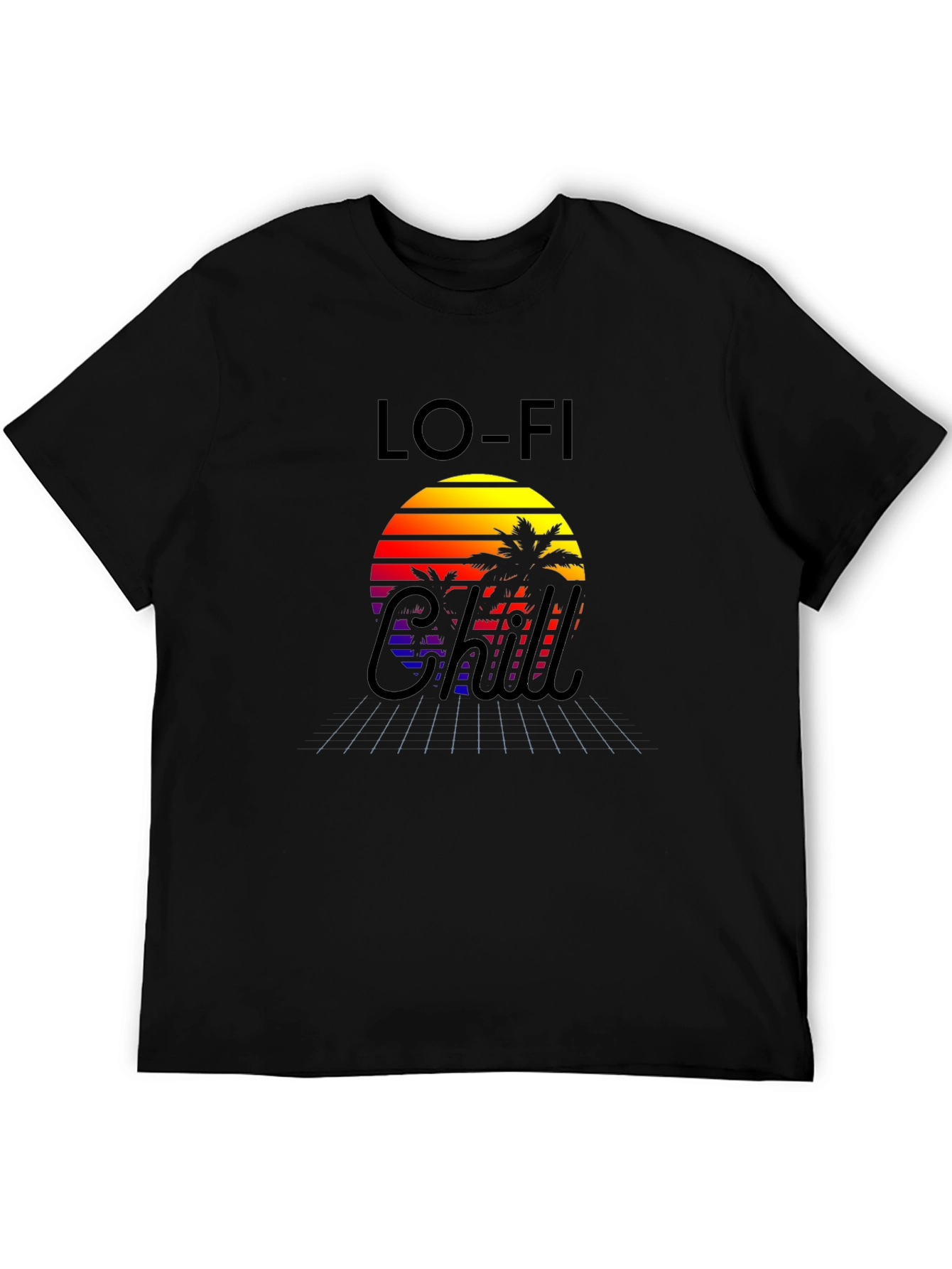 Lo-fi Chill Graphic Tee - Retro Vibe
