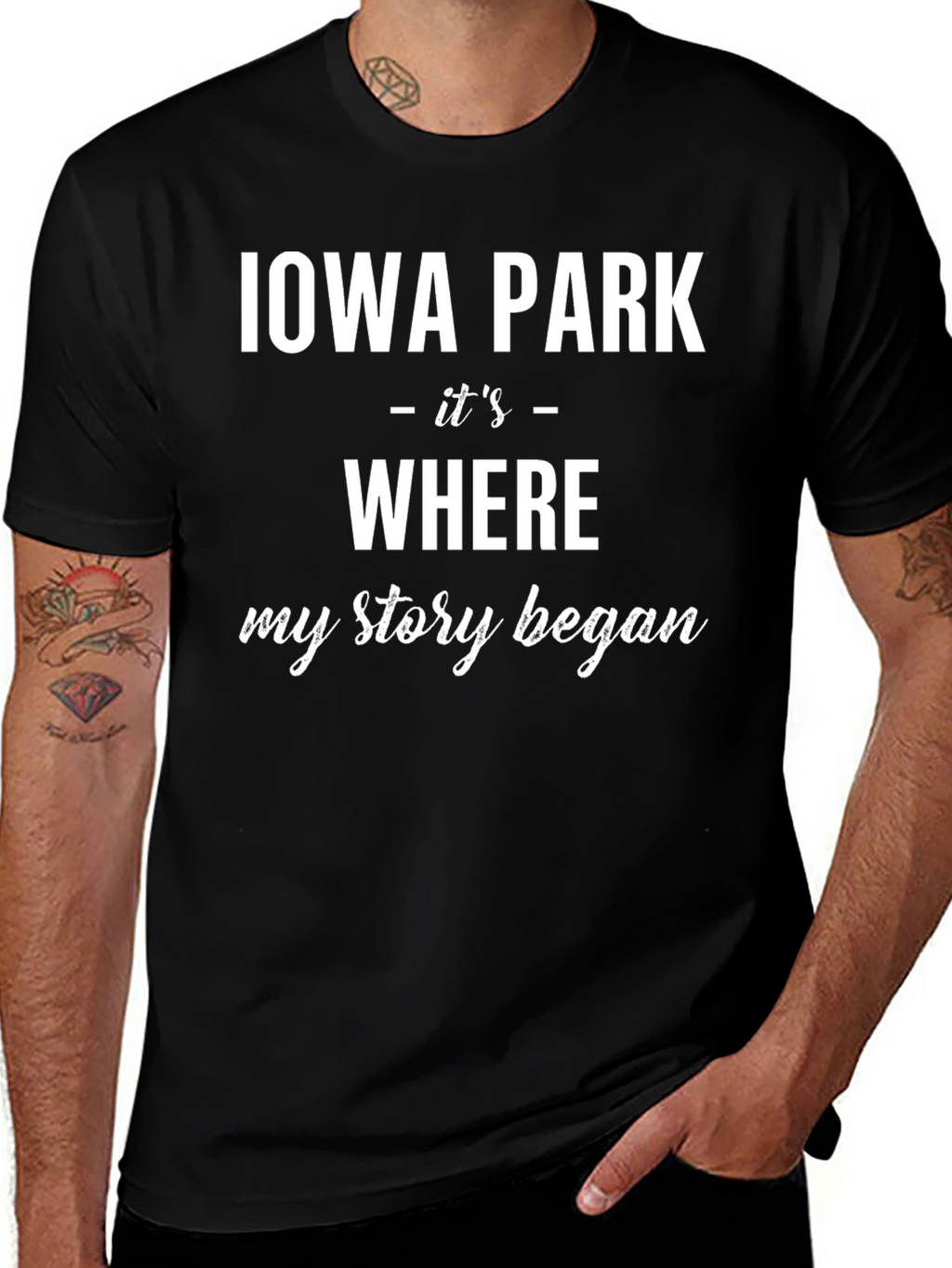 Iowa Park Where My Story Began T-Shirt
