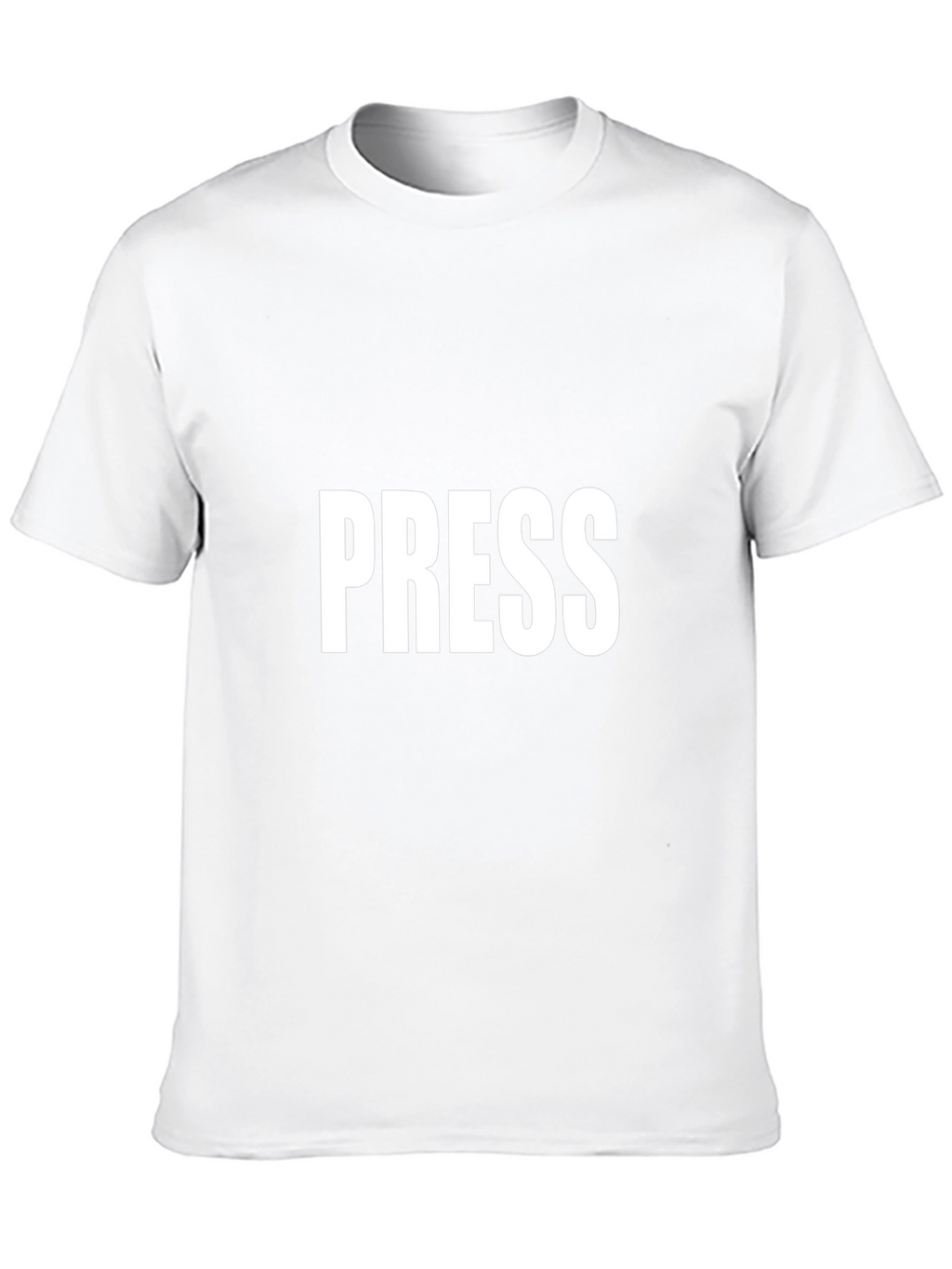 PRESS Black T-Shirt - Journalist Apparel