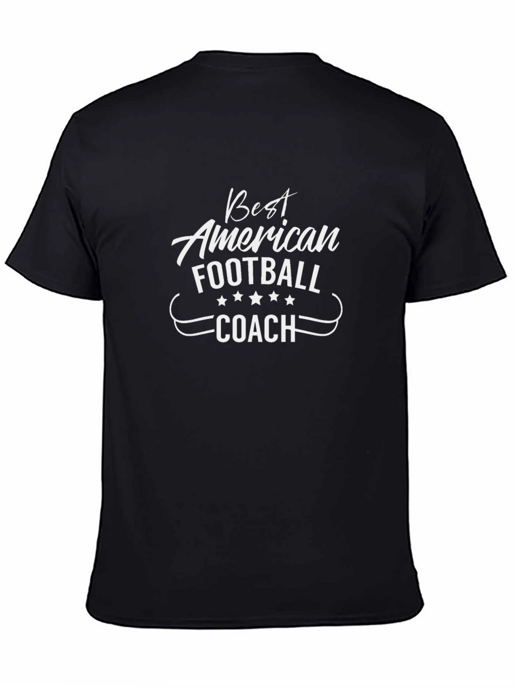 Best American Football Coach T-Shirt - Black
