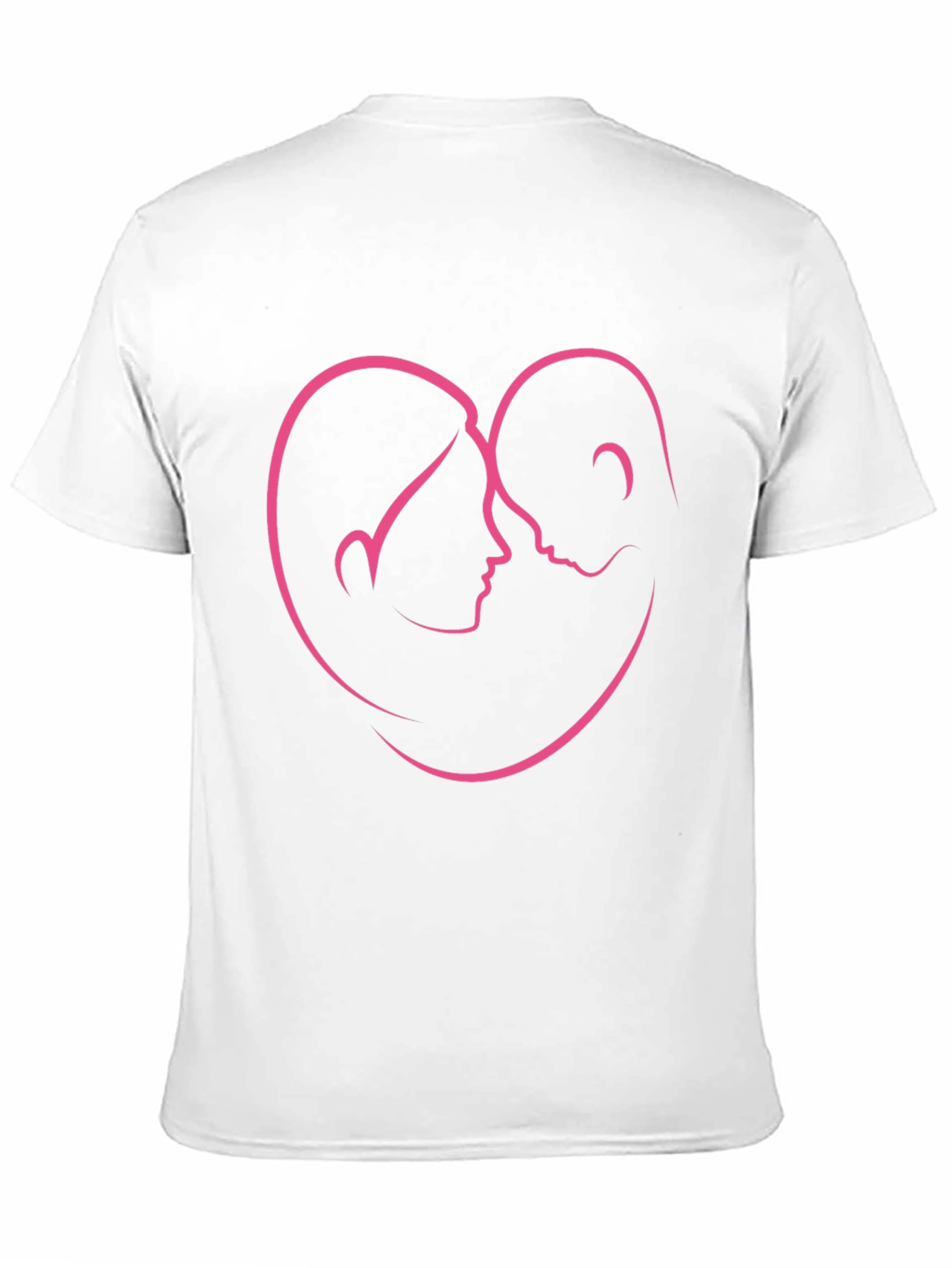Love Heart Couple Outline T-Shirt