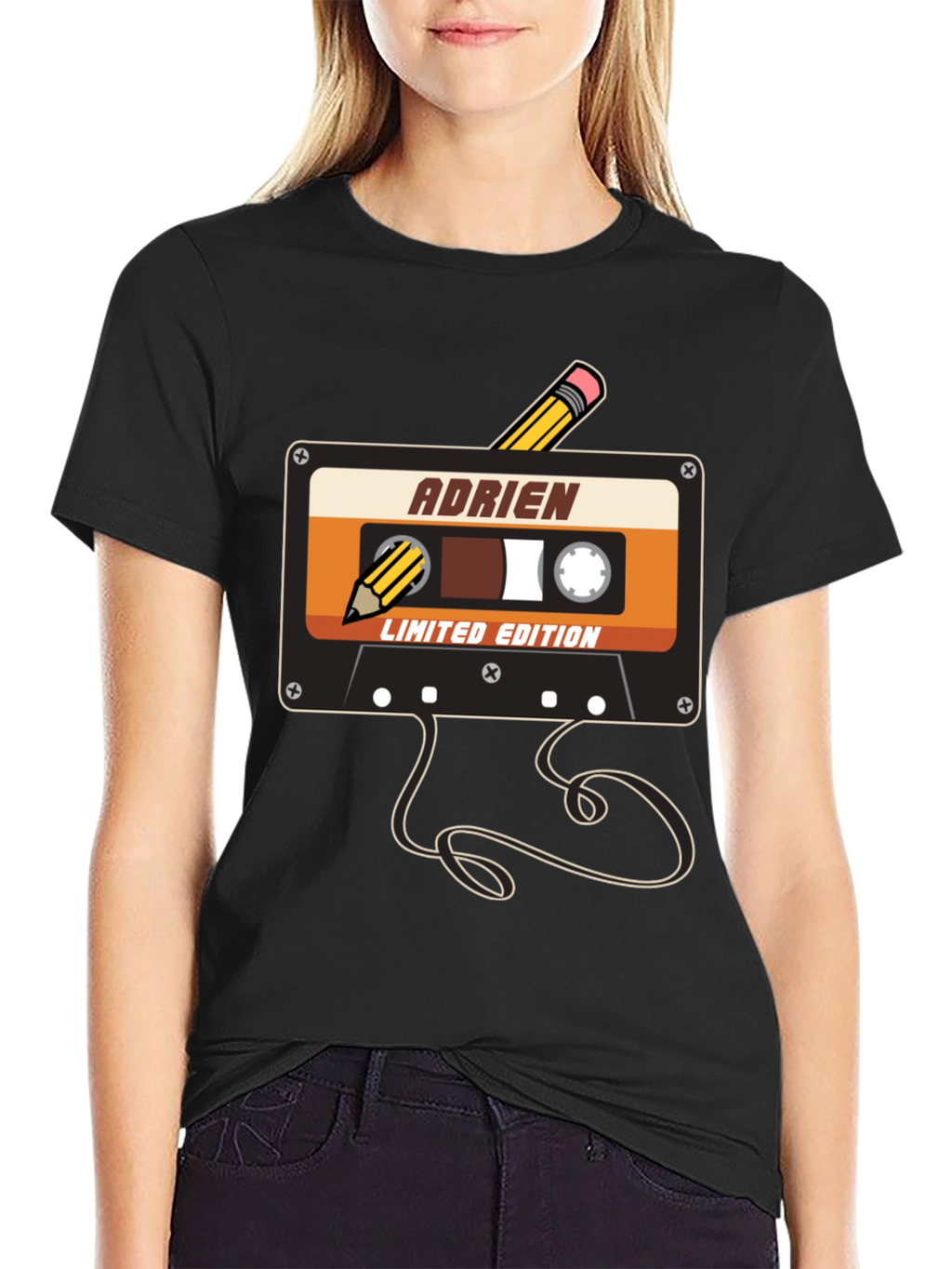 Retro Cassette Tape Adrien Limited Edition T-Shirt