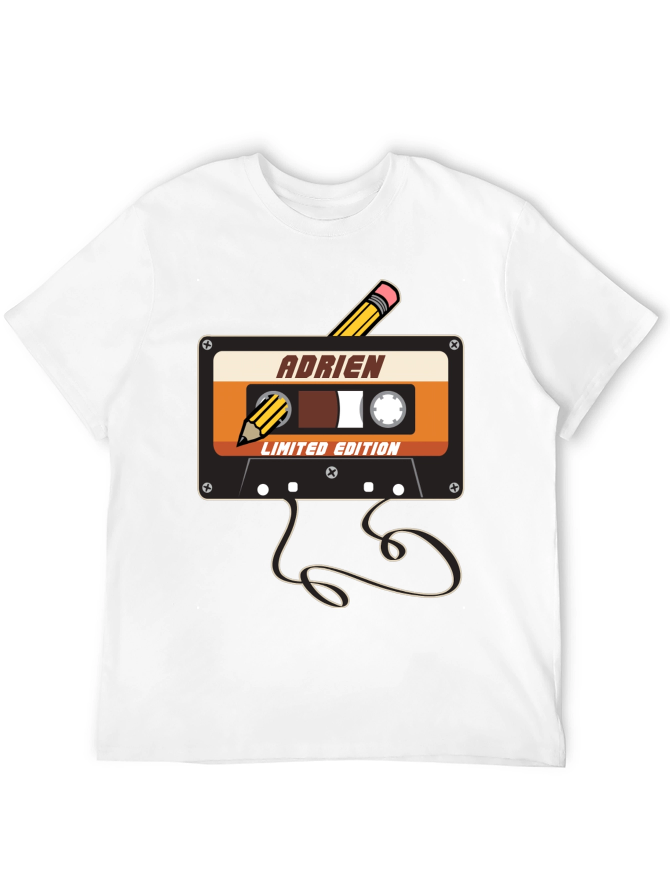 Retro Cassette Tape Adrien Limited Edition T-Shirt