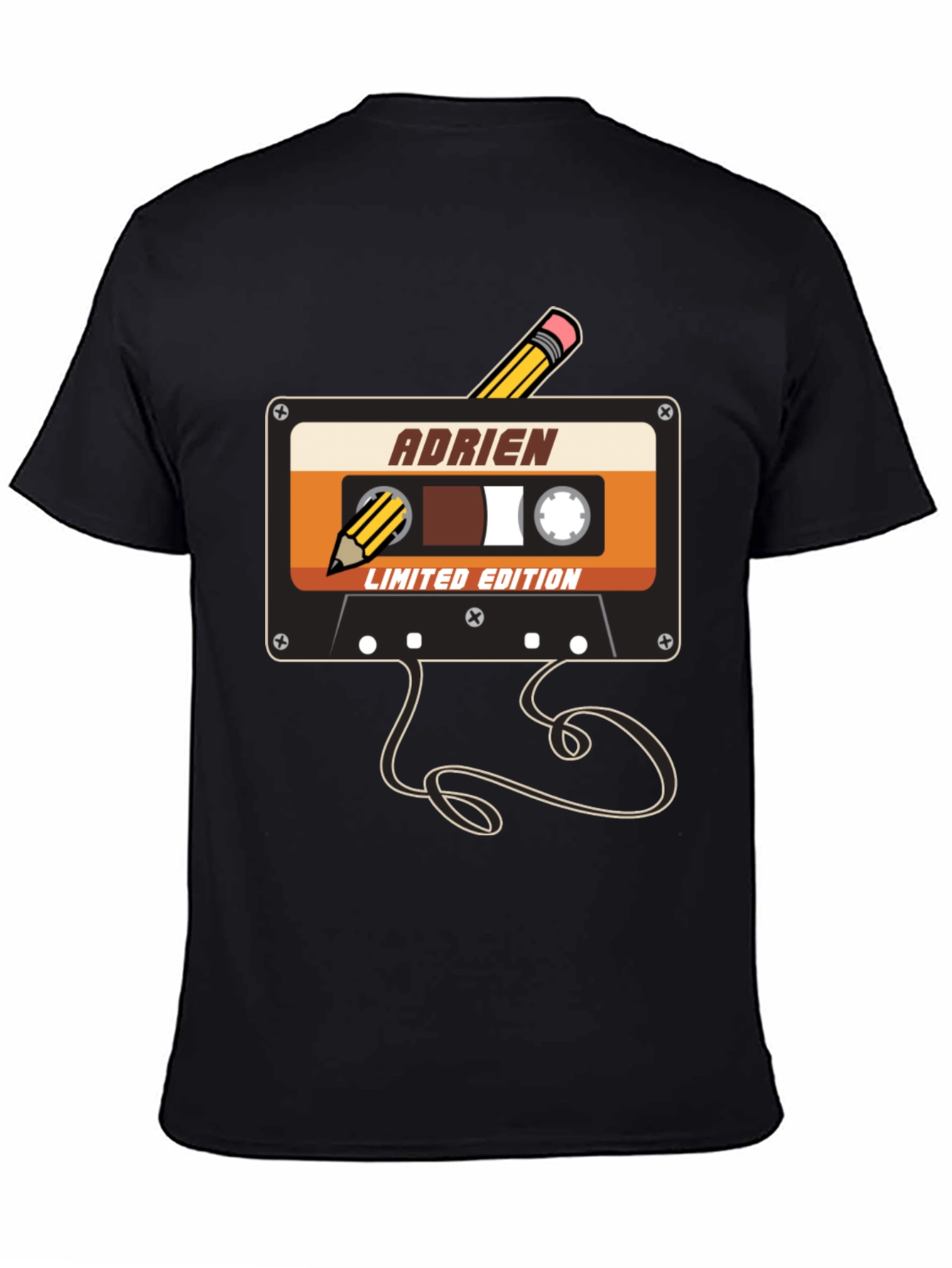 Retro Cassette Tape Adrien Limited Edition T-Shirt