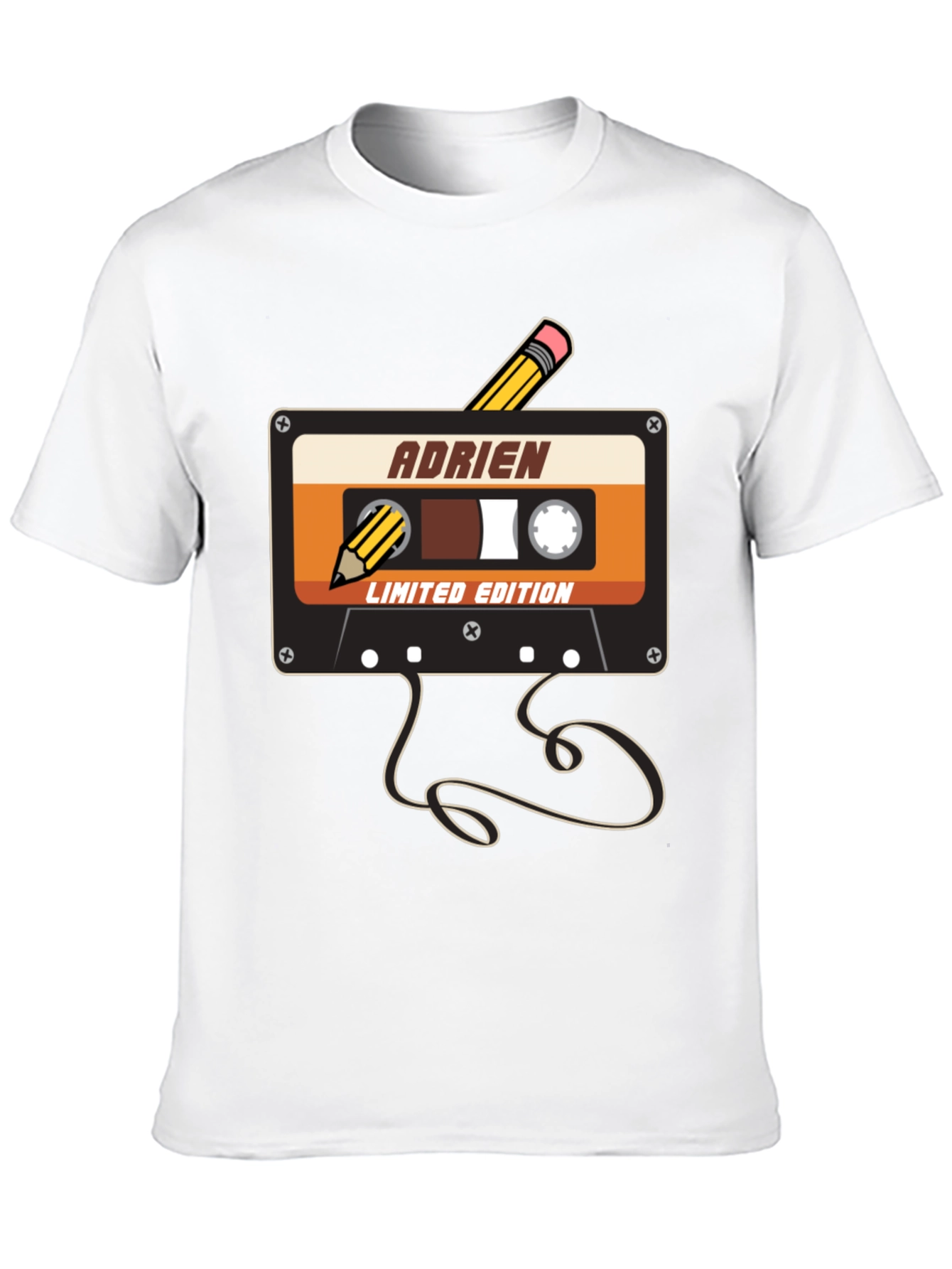 Retro Cassette Tape Adrien Limited Edition T-Shirt