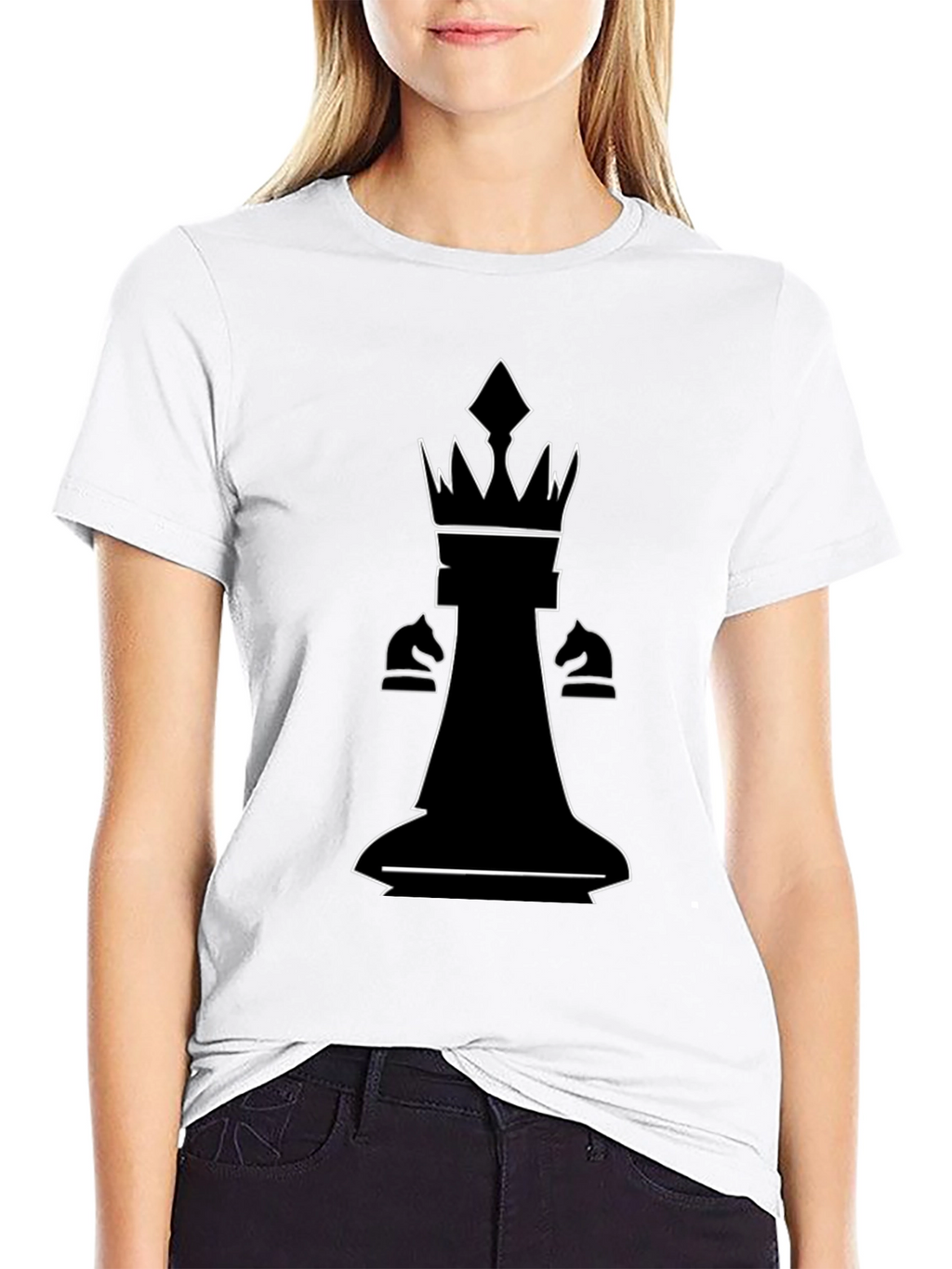 Chess Piece Graphic T-Shirt