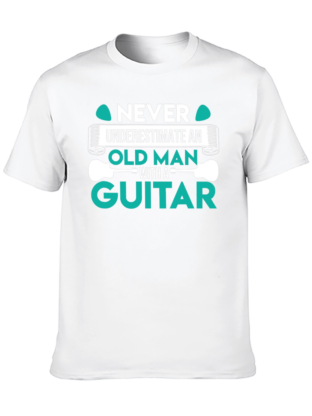 Old Man Guitar T-Shirt