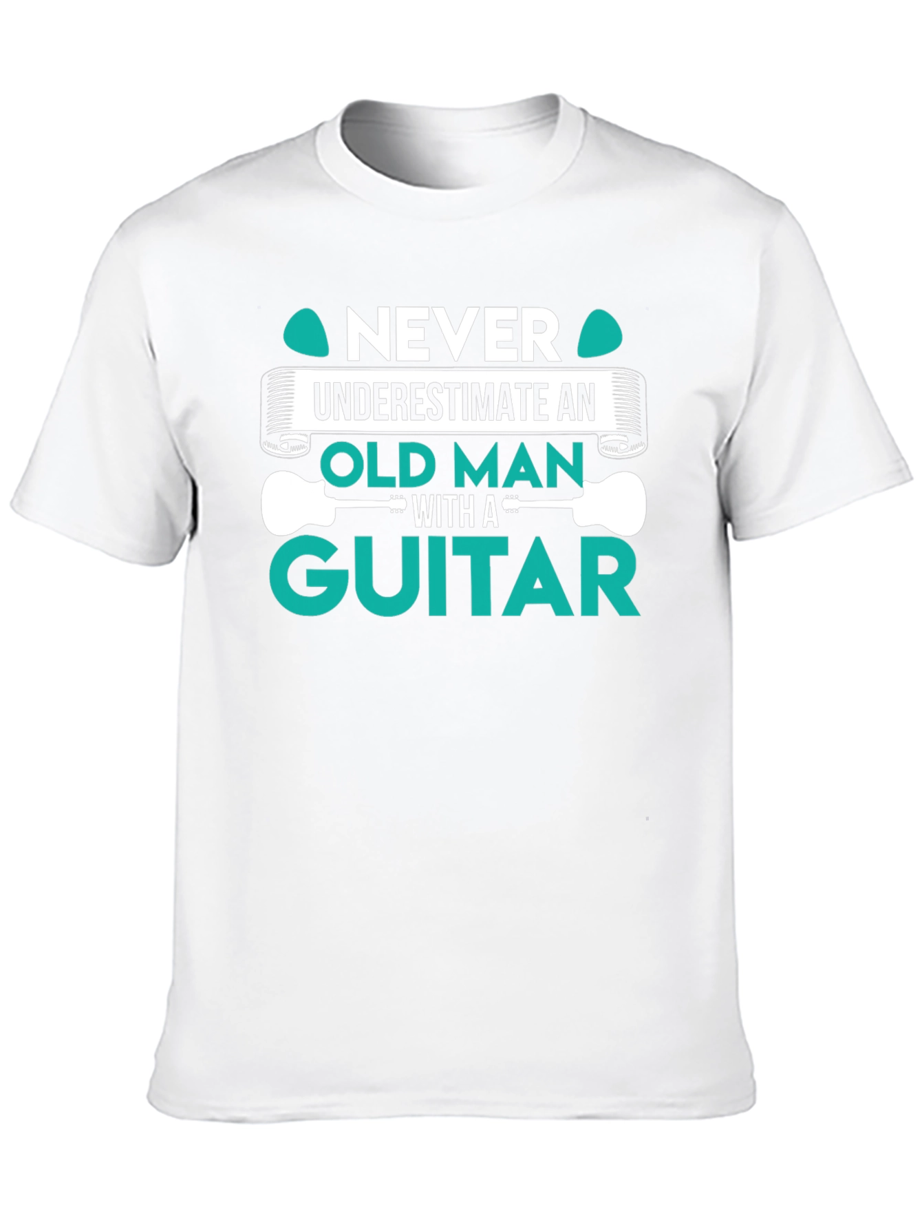 Old Man Guitar T-Shirt