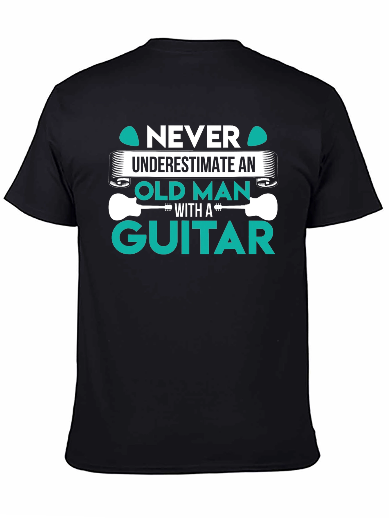 Old Man Guitar T-Shirt