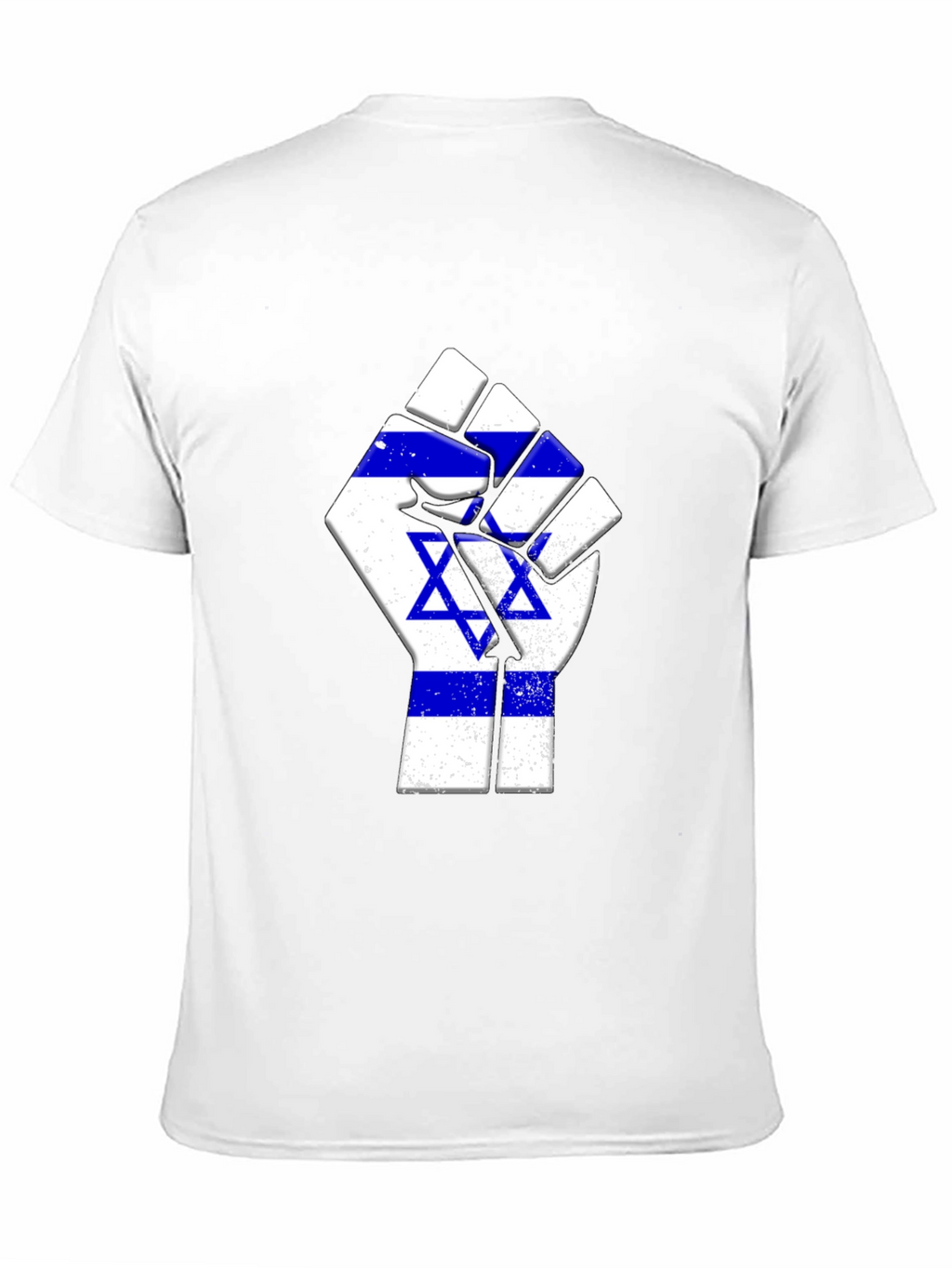 Israel Flag Fist T-Shirt - Support Israel