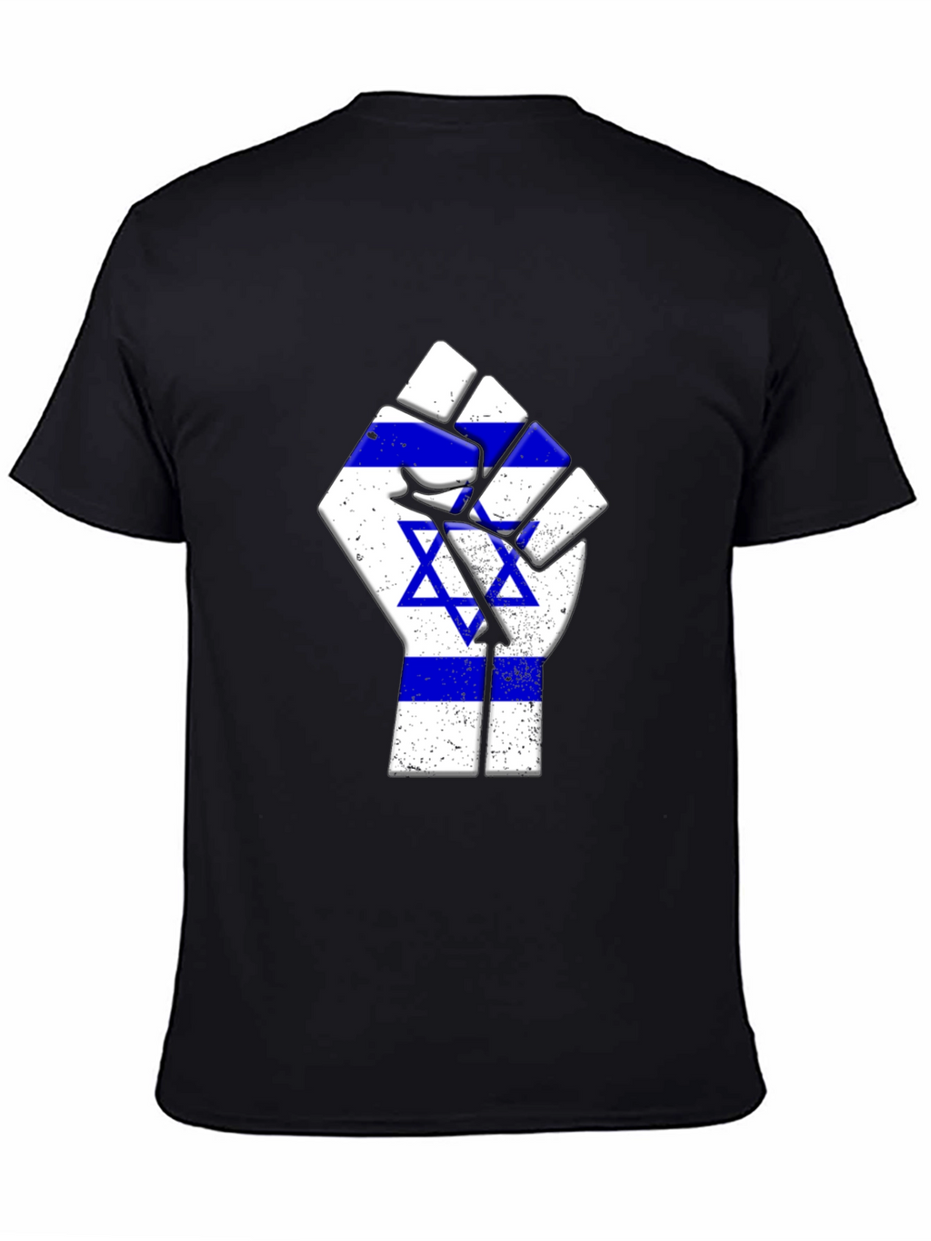 Israel Flag Fist T-Shirt - Support Israel