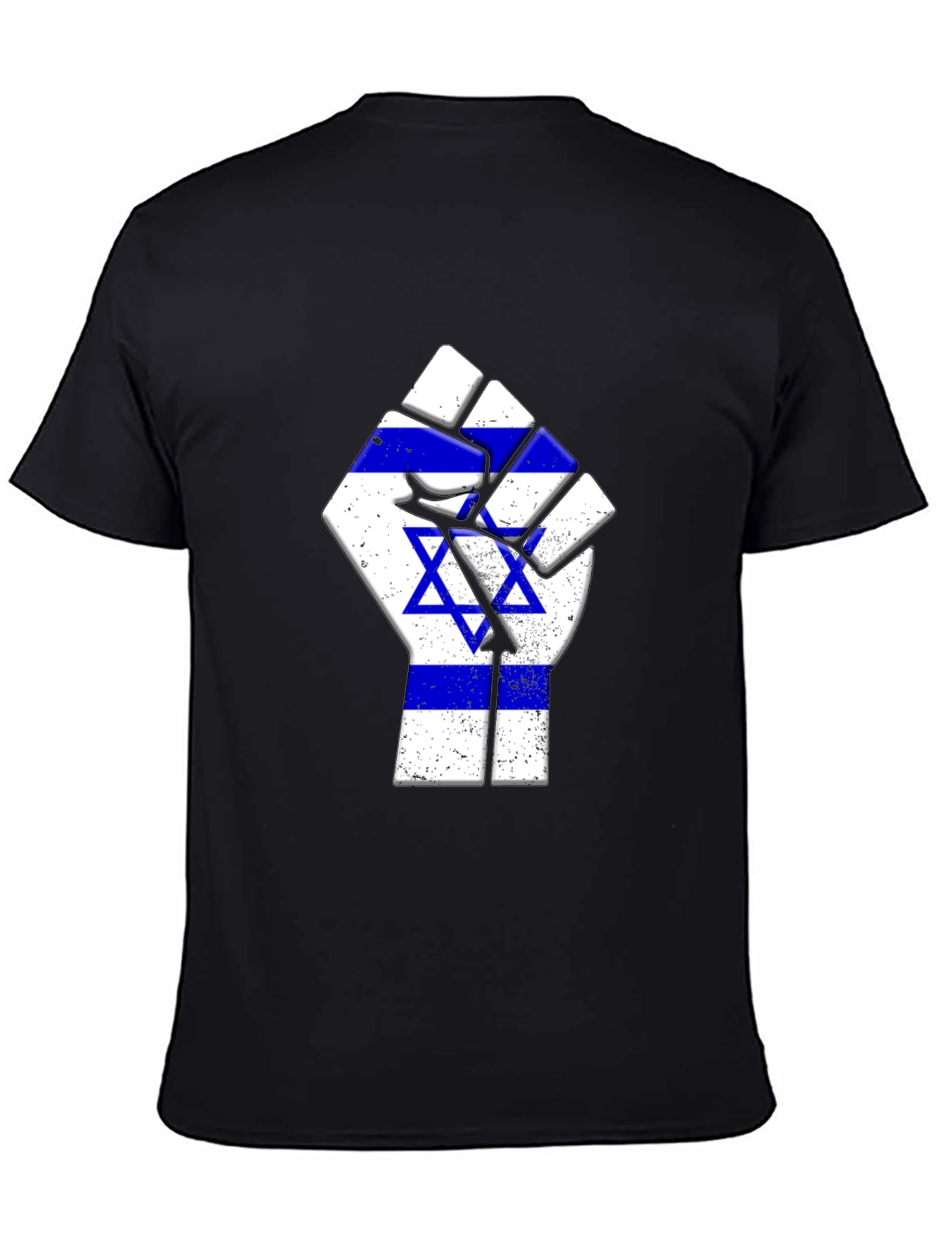 Israel Flag Fist T-Shirt - Support Israel