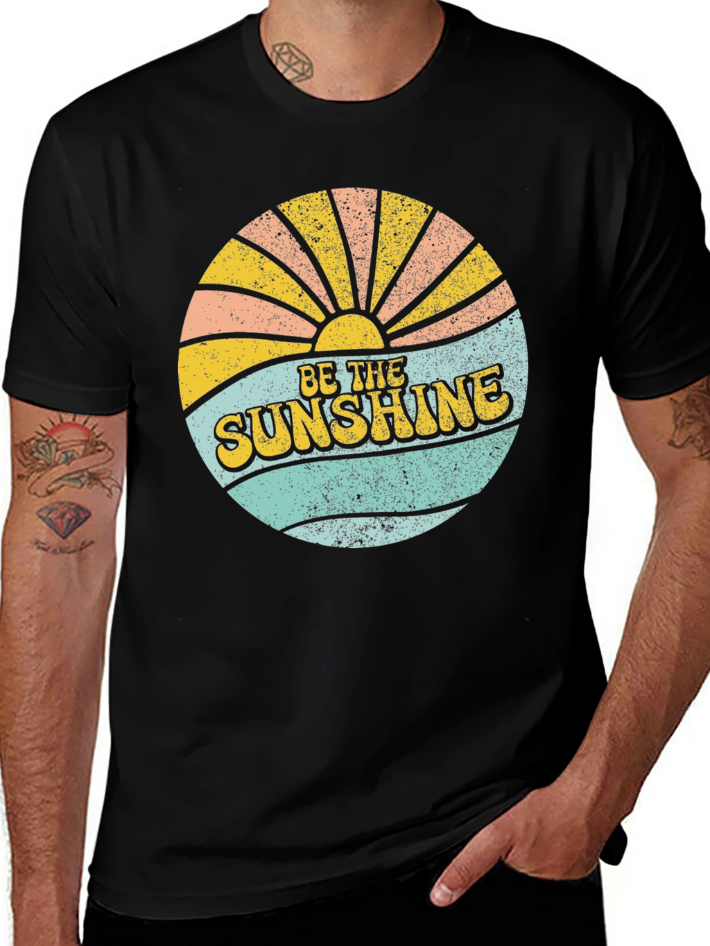 Be The Sunshine Retro Graphic T-Shirt