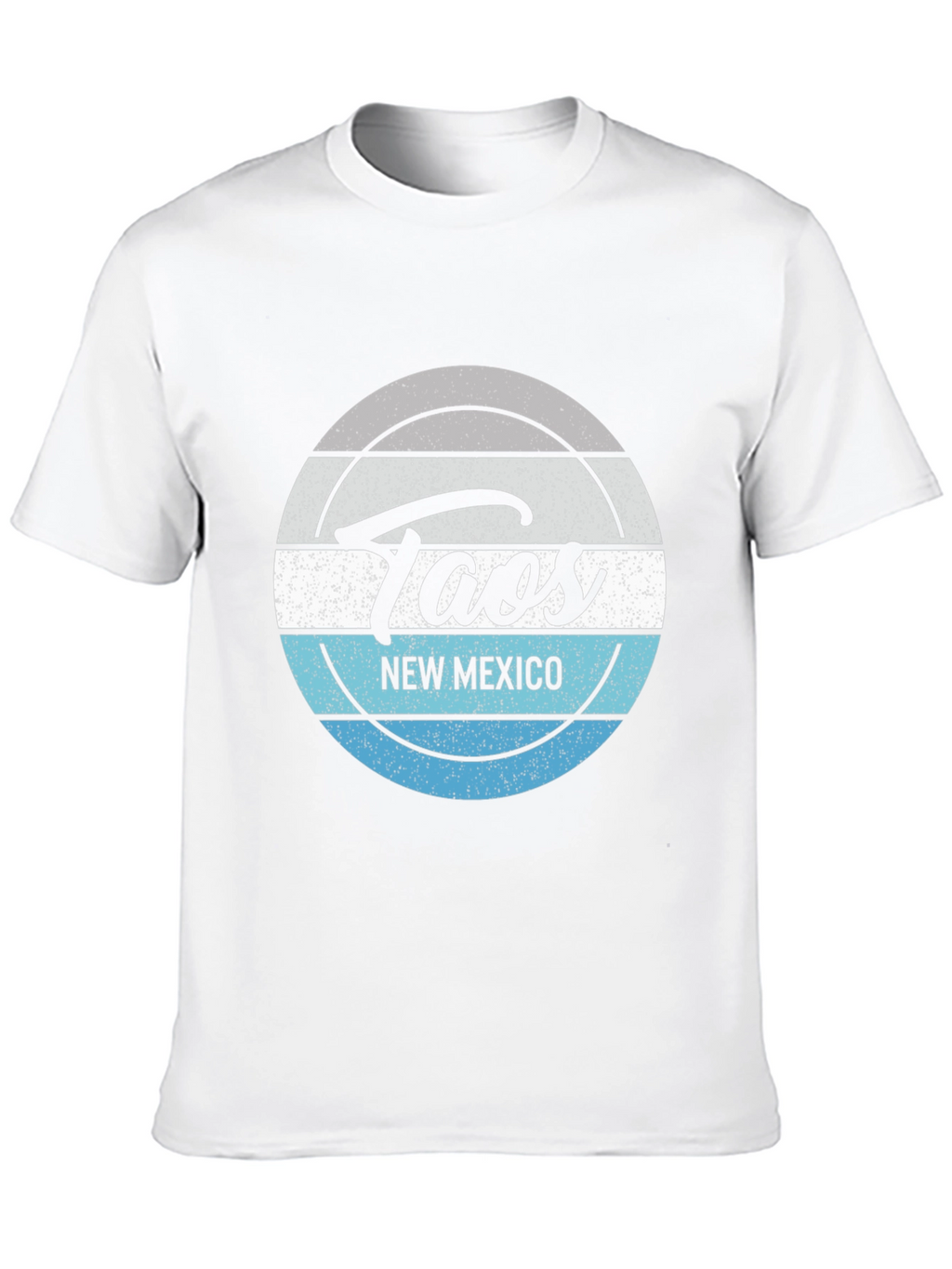 Taos New Mexico Tee - Distressed Graphic
