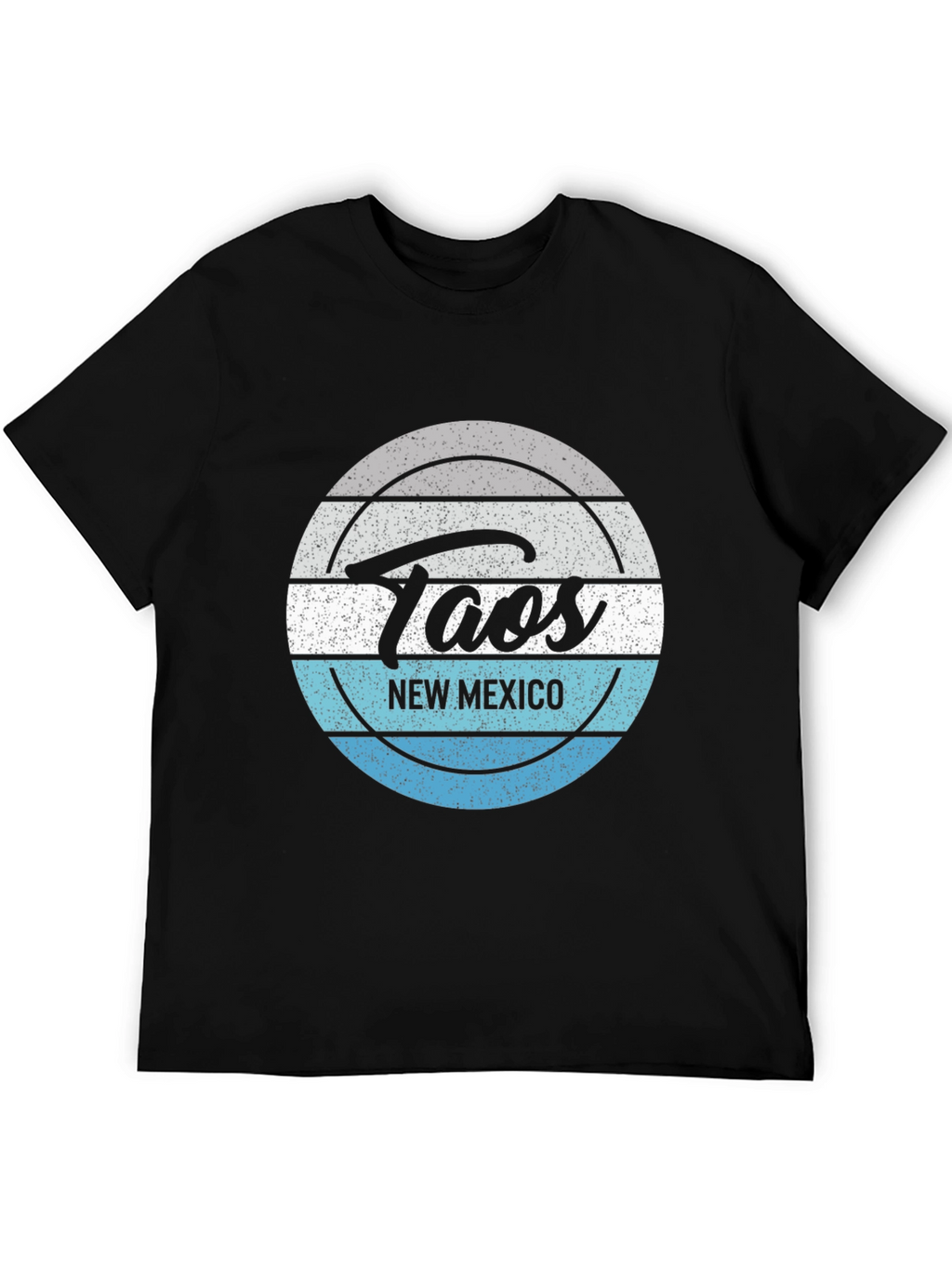 Taos New Mexico Tee - Distressed Graphic