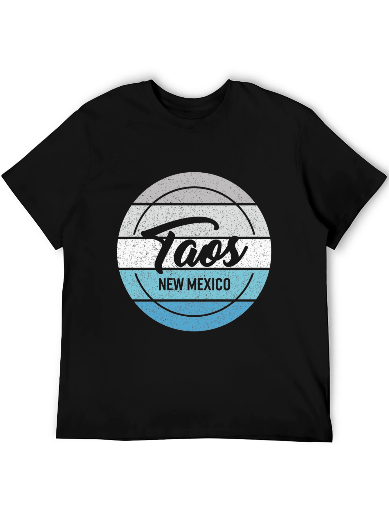 Taos New Mexico Tee - Distressed Graphic