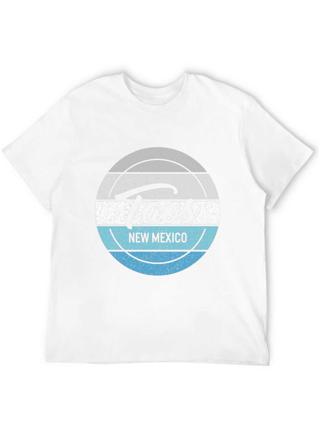Taos New Mexico Tee - Distressed Graphic