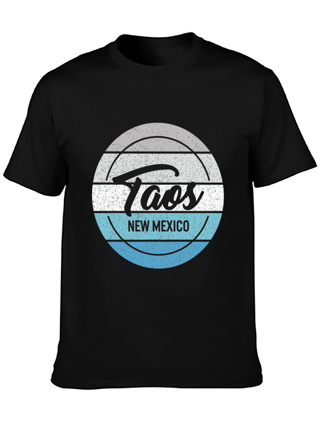 Taos New Mexico Tee - Distressed Graphic