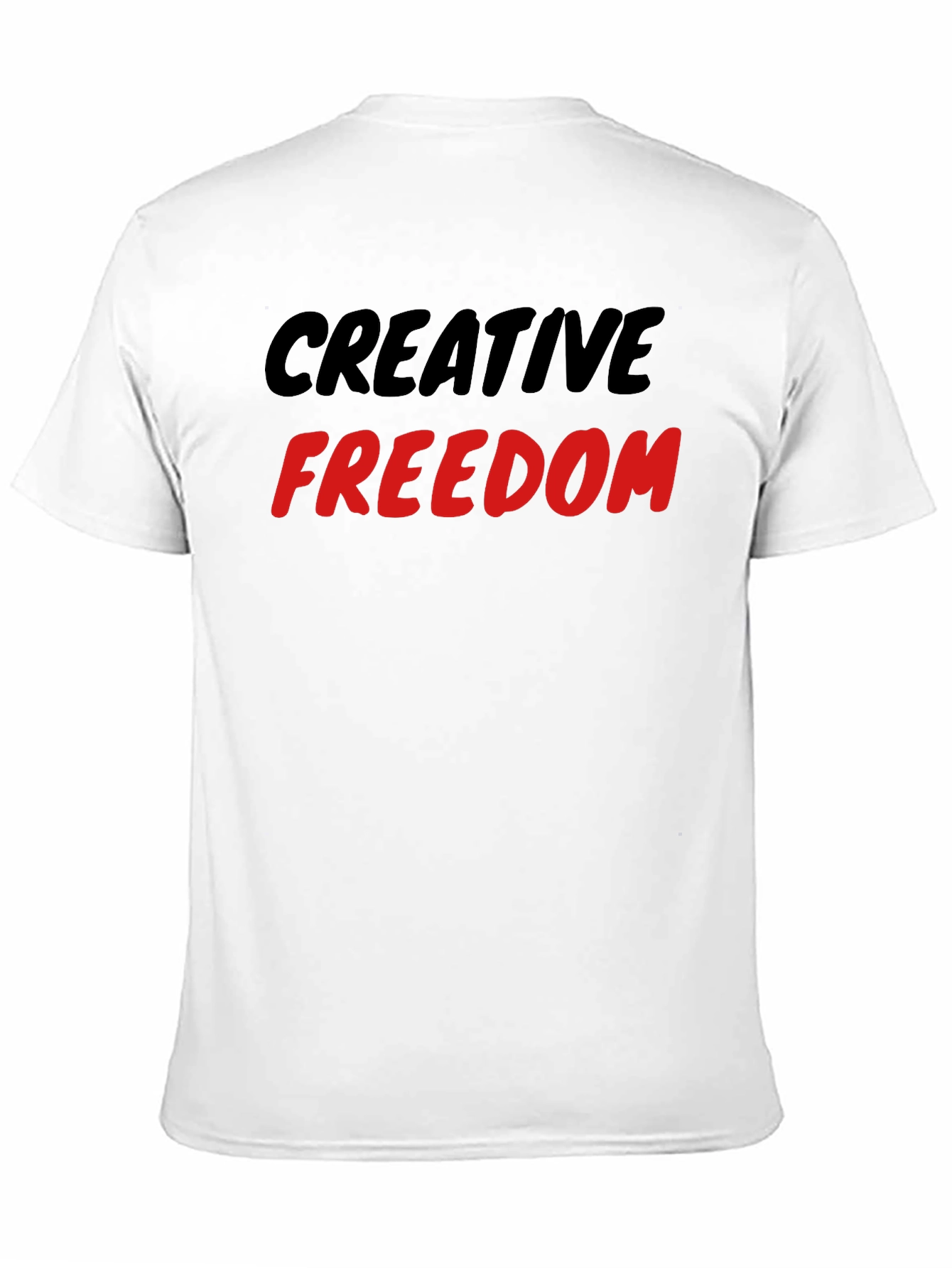 Creative Freedom Graphic Tee - Unisex Cotton T-Shirt