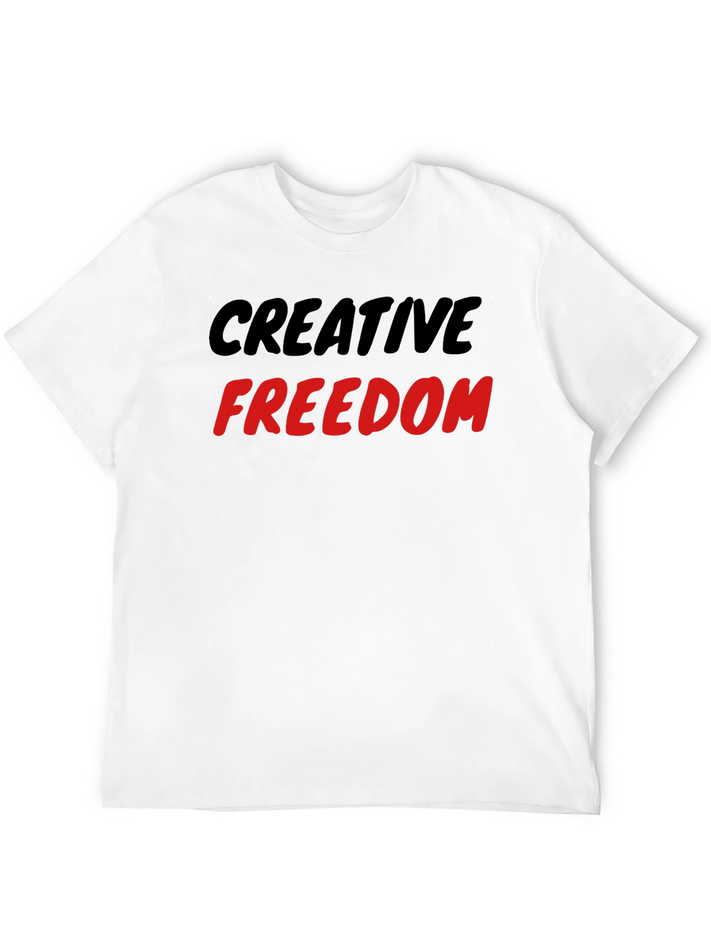 Creative Freedom Graphic Tee - Unisex Cotton T-Shirt