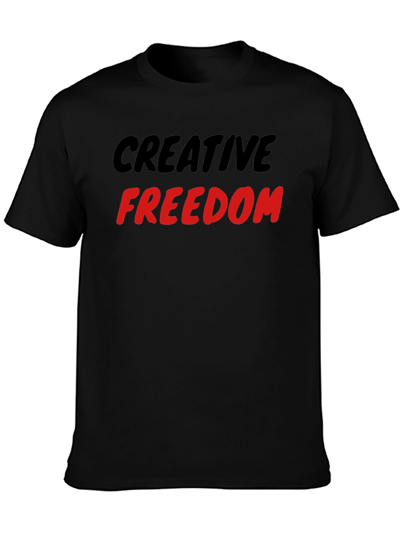 Creative Freedom Graphic Tee - Unisex Cotton T-Shirt
