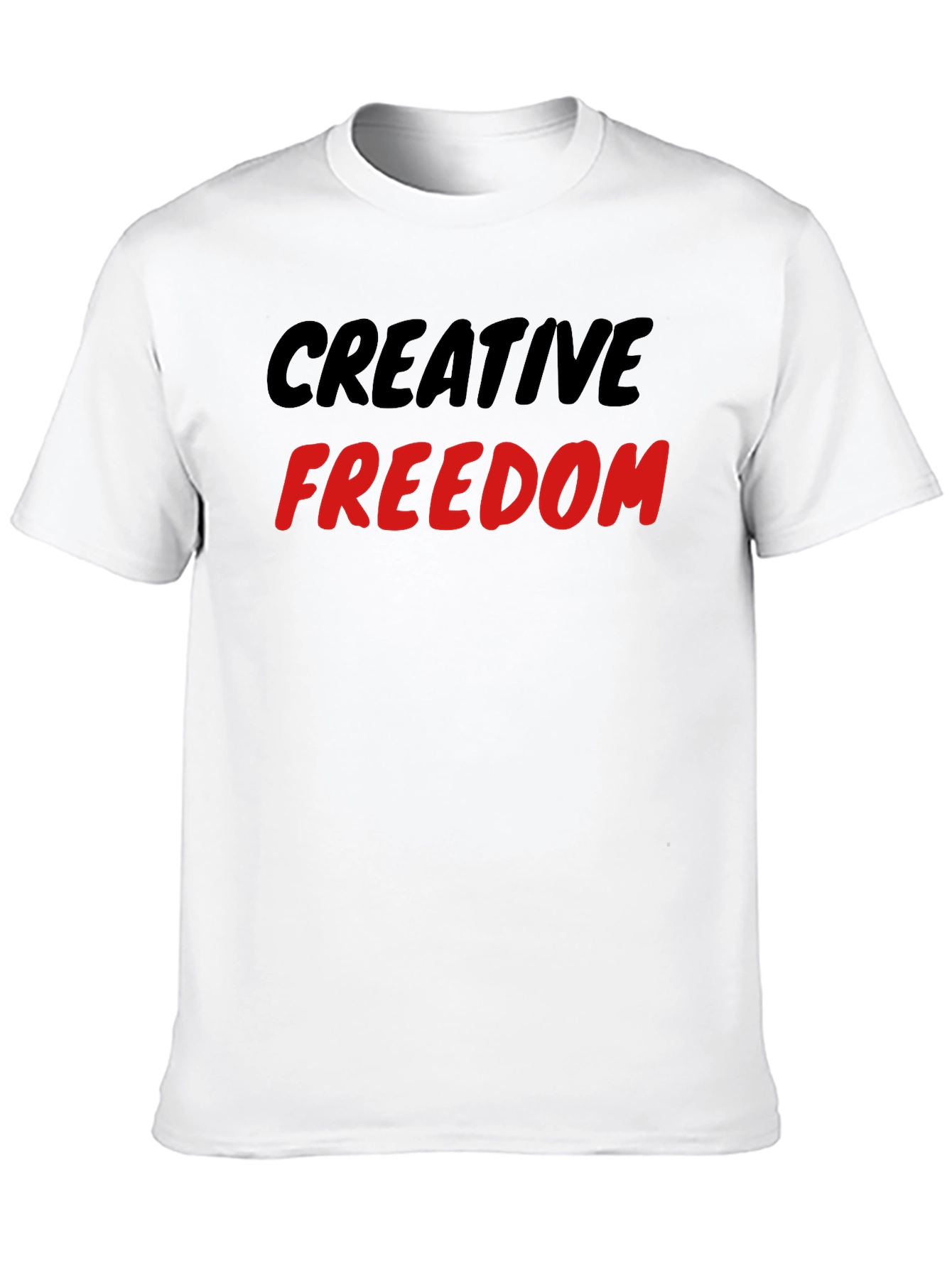 Creative Freedom Graphic Tee - Unisex Cotton T-Shirt