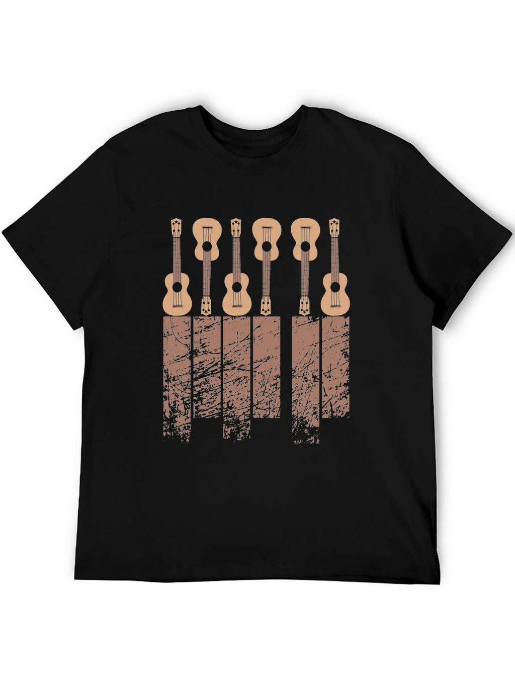 Ukulele Graphic Tee - Musical Instrument T-Shirt