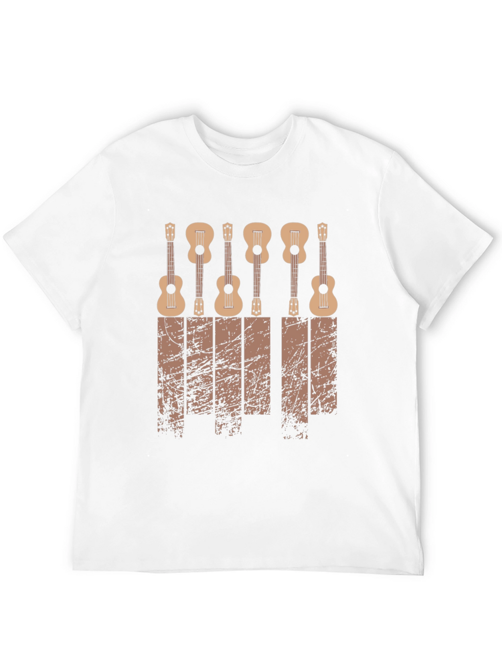 Ukulele Graphic Tee - Musical Instrument T-Shirt
