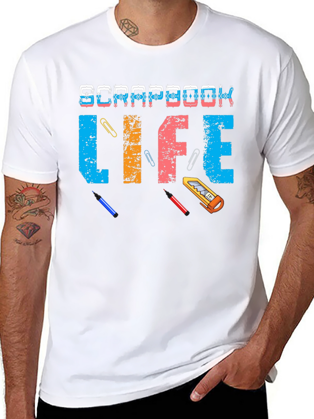 Scrapbook Life Graphic Tee