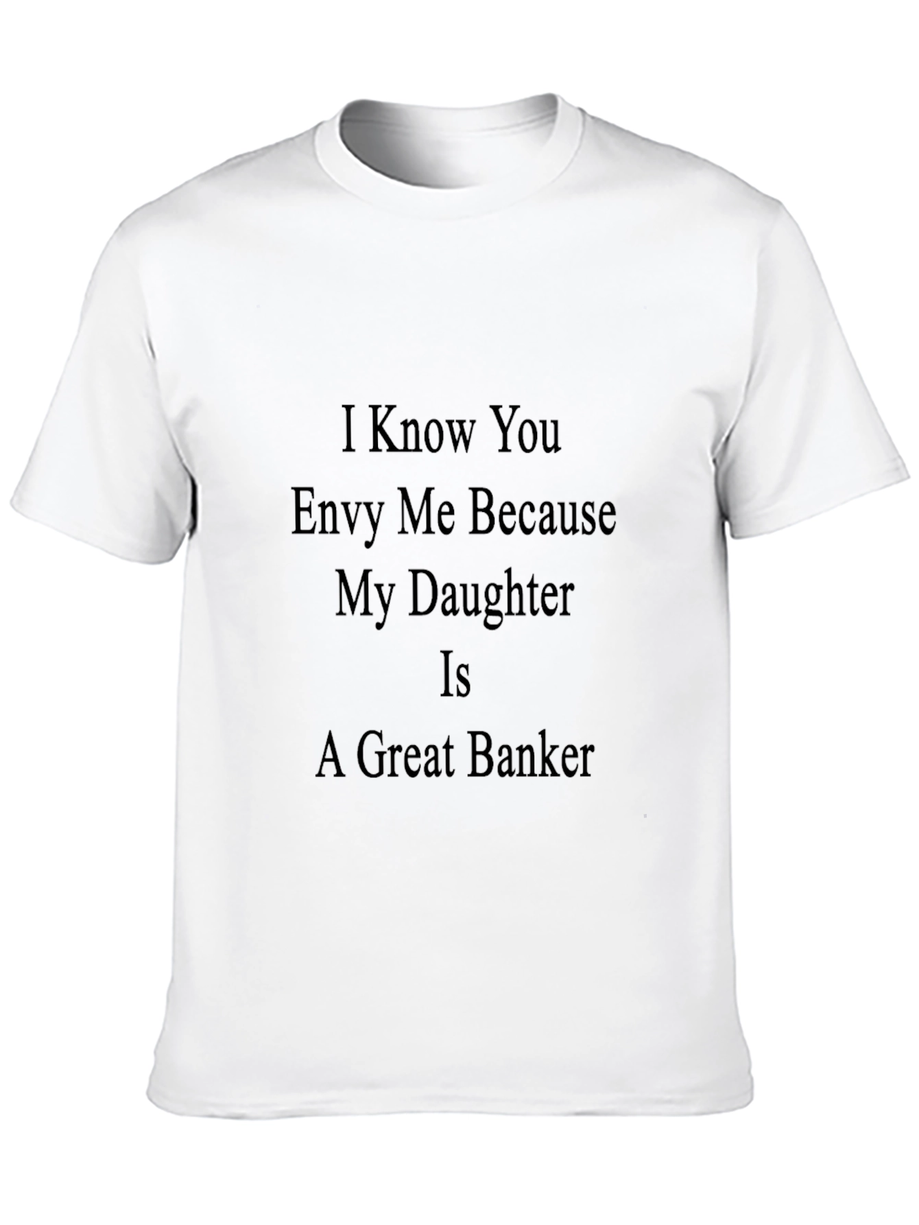 Proud Bankers Dad Black T-Shirt