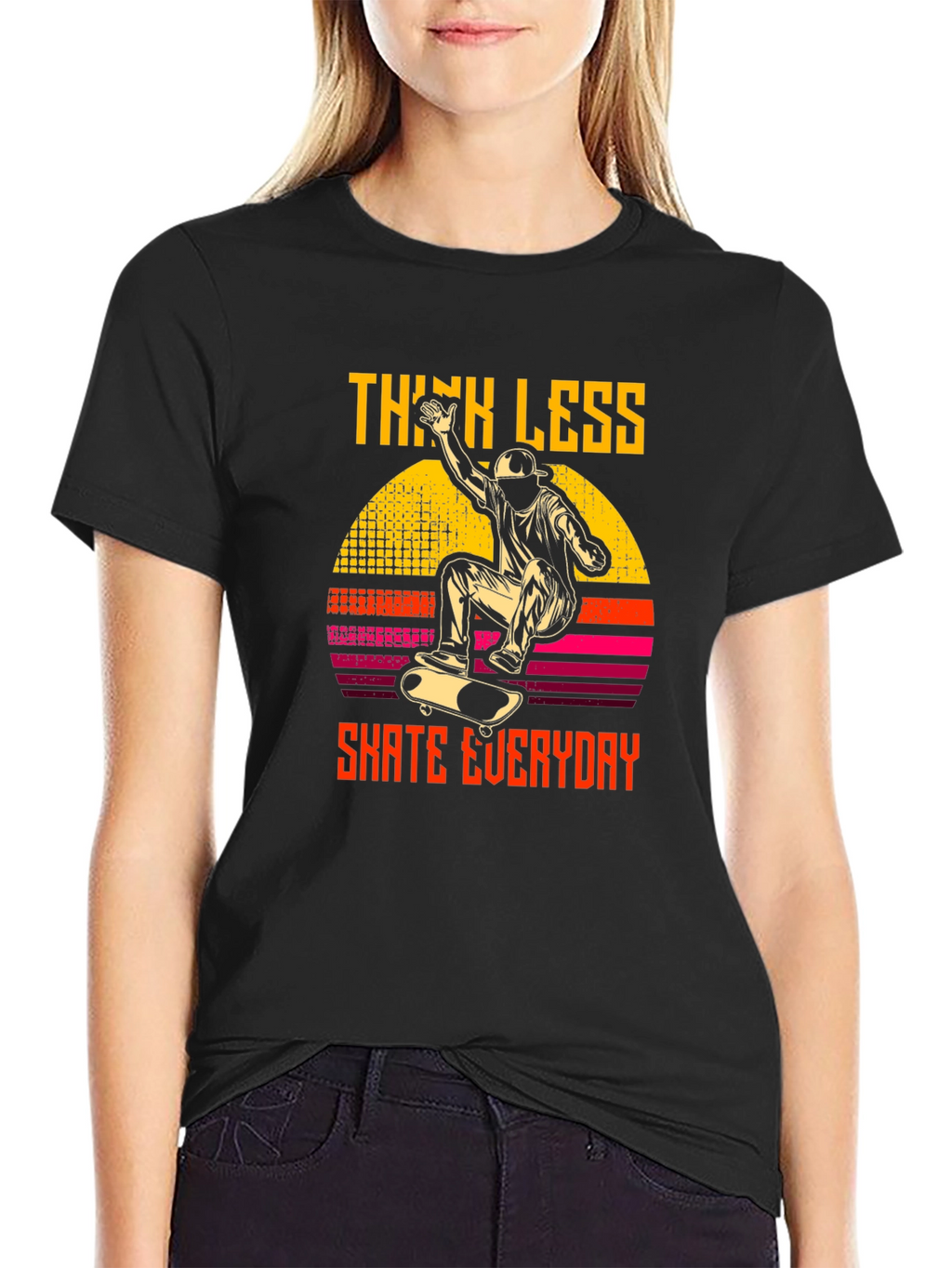 Think Less Skate Everyday Graphic Tee