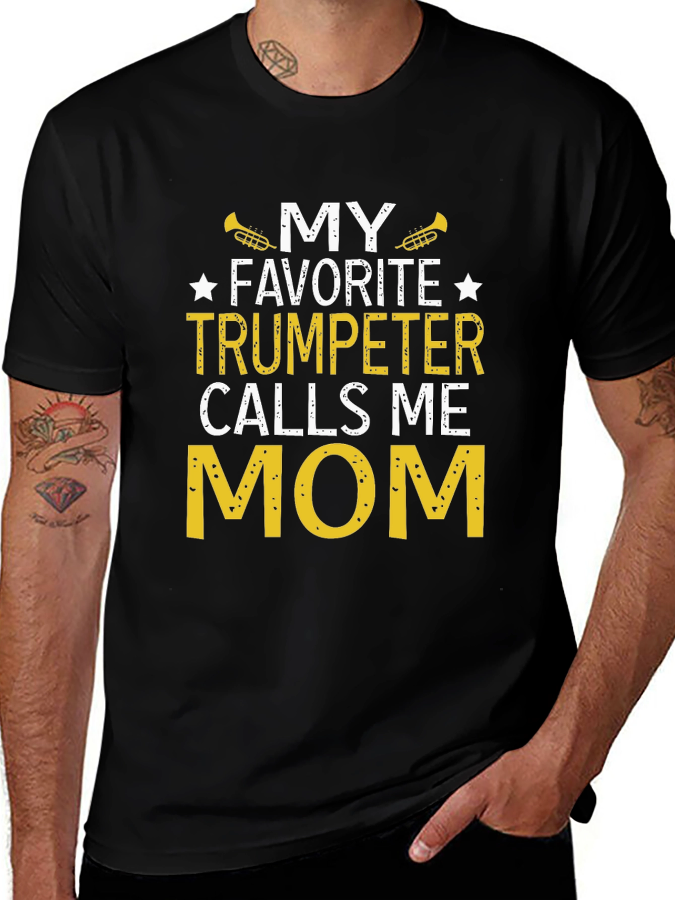 My Favorite Trumpeter Calls Me Mom T-Shirt
