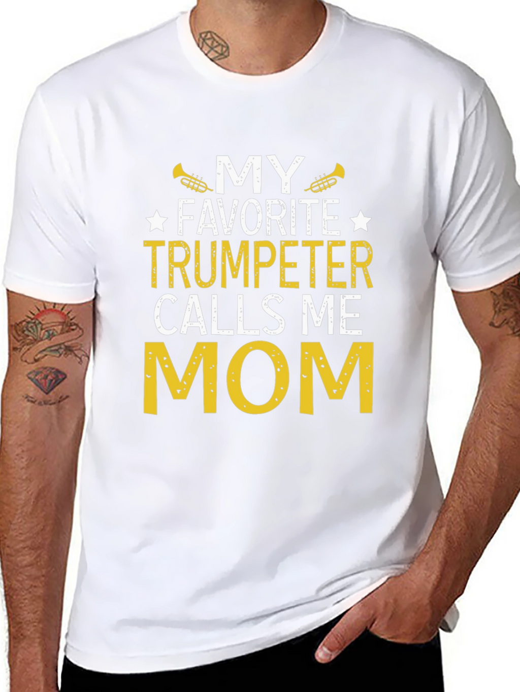 My Favorite Trumpeter Calls Me Mom T-Shirt
