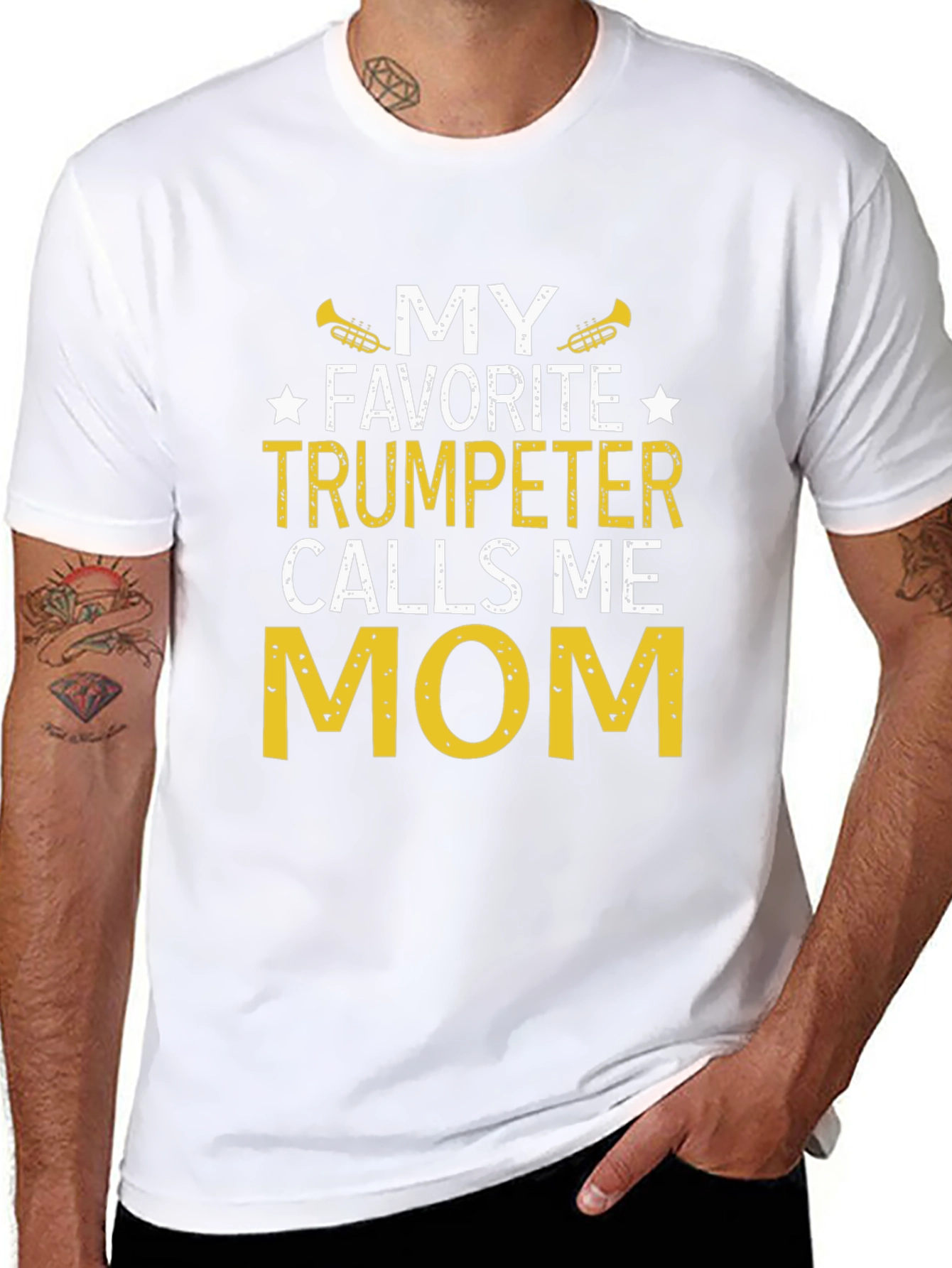 My Favorite Trumpeter Calls Me Mom T-Shirt
