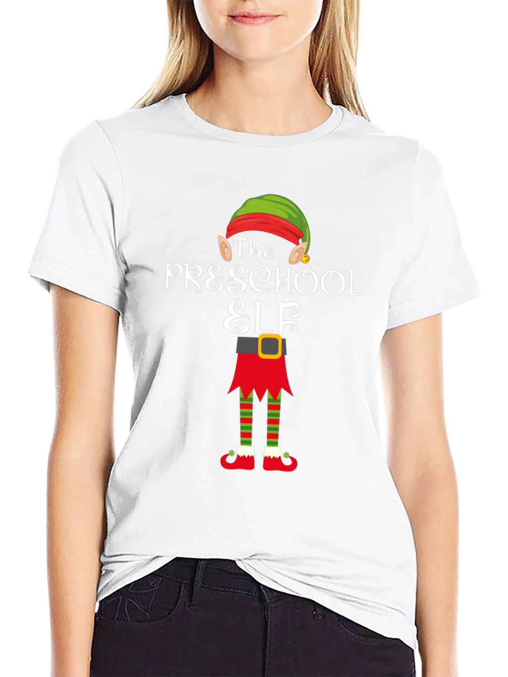 Preschool Elf T-Shirt - Holiday Cheer