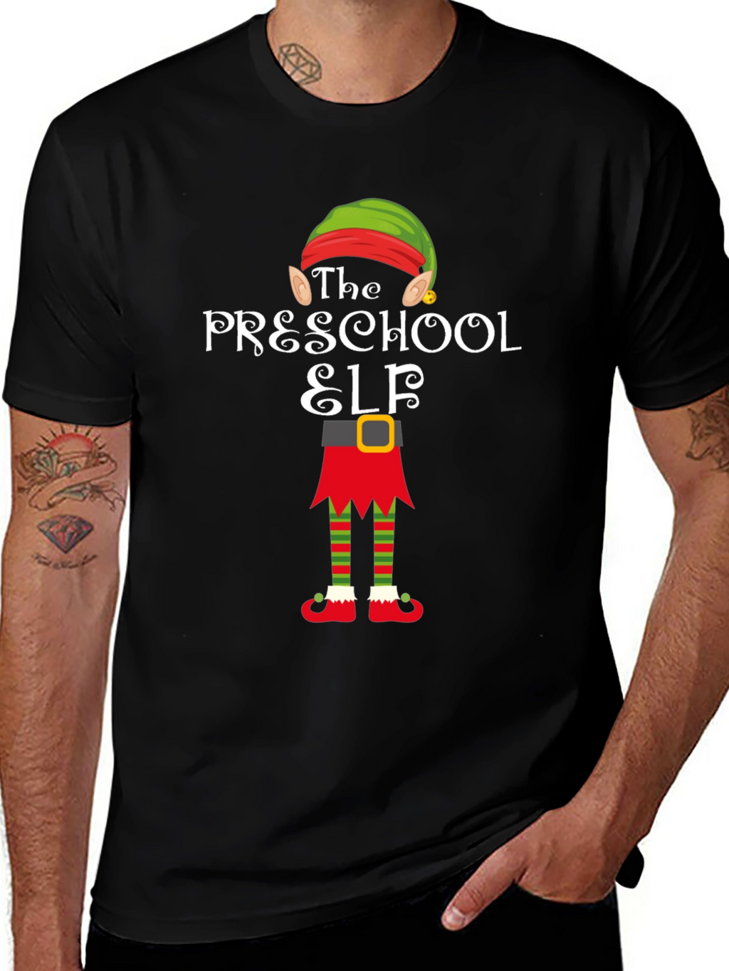 Preschool Elf T-Shirt - Holiday Cheer