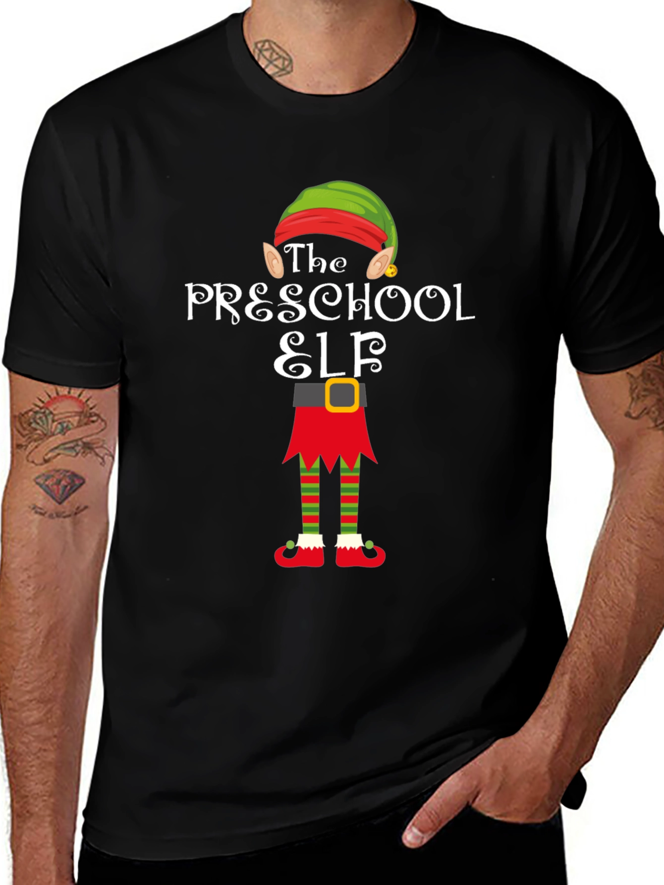 Preschool Elf T-Shirt - Holiday Cheer