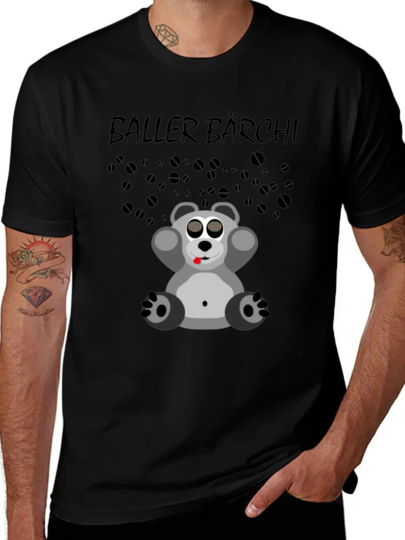 Baller Bärchi Graphic T-Shirt