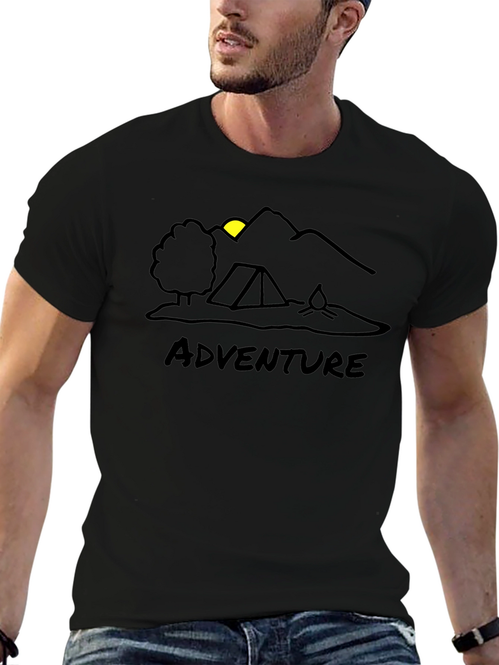 Adventure Camping T-Shirt - Graphic Tee