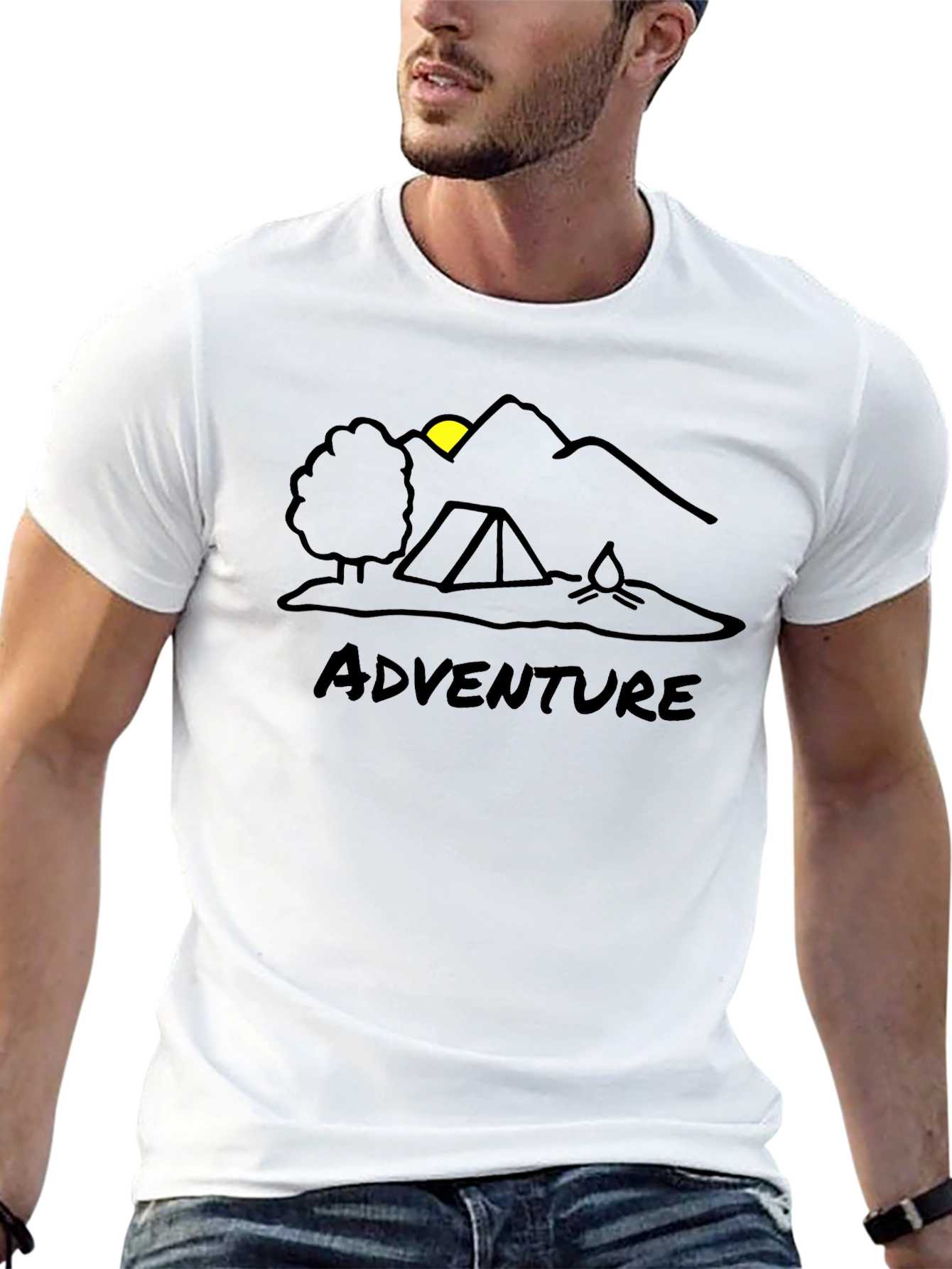Adventure Camping T-Shirt - Graphic Tee