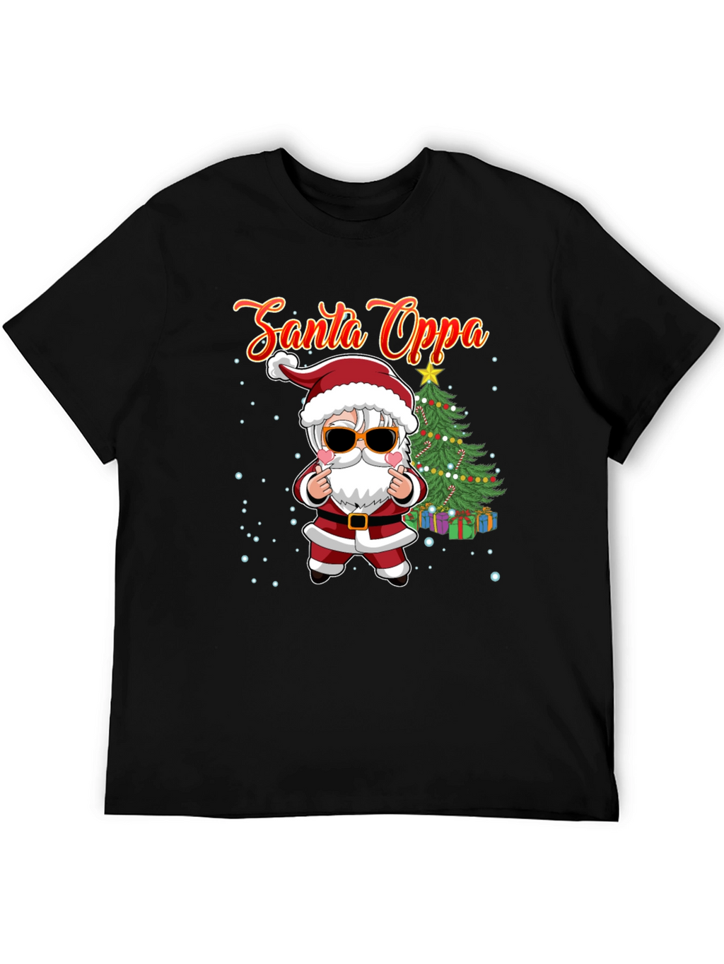 Santa Oppa T-Shirt - Holiday Fun!