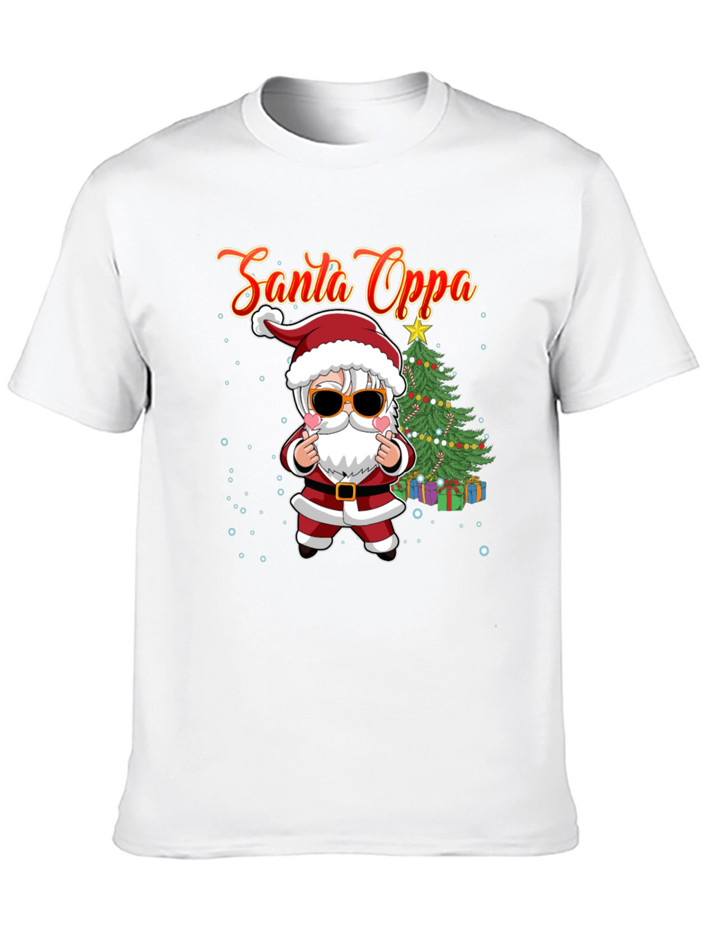 Santa Oppa T-Shirt - Holiday Fun!