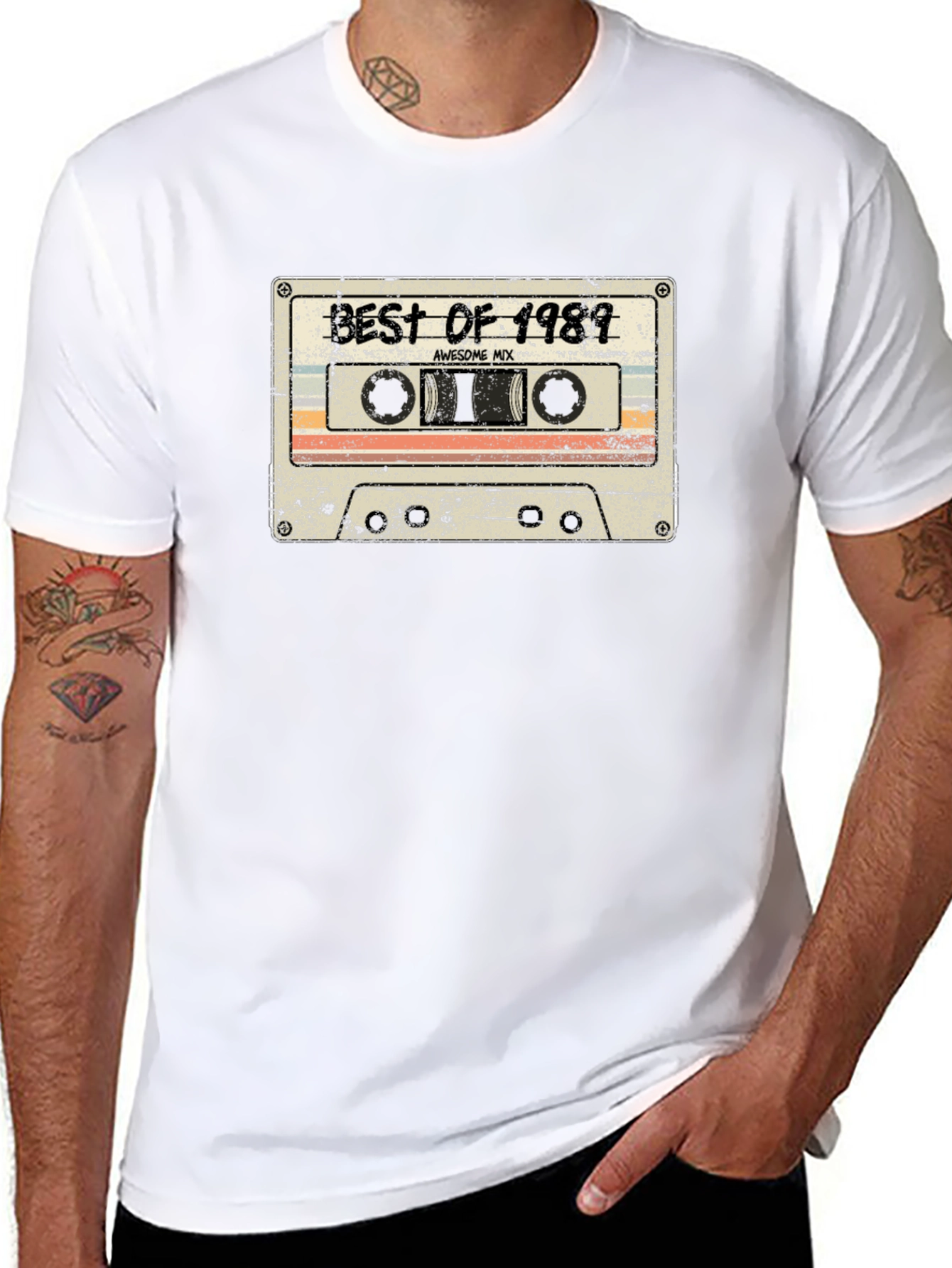 Best of 1989 Cassette Tape Graphic T-Shirt