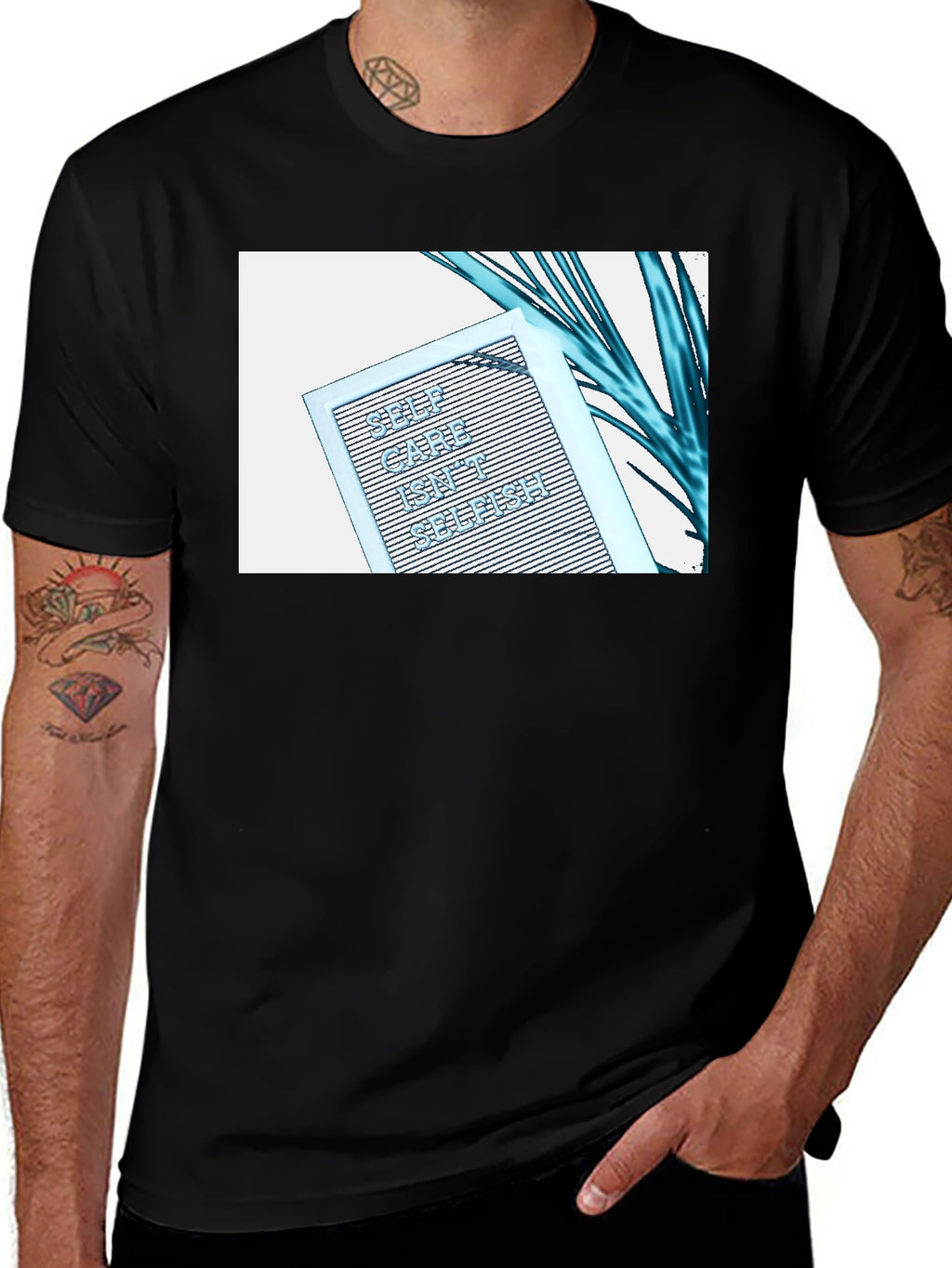 Self Care Isnt Selfish Graphic Tee