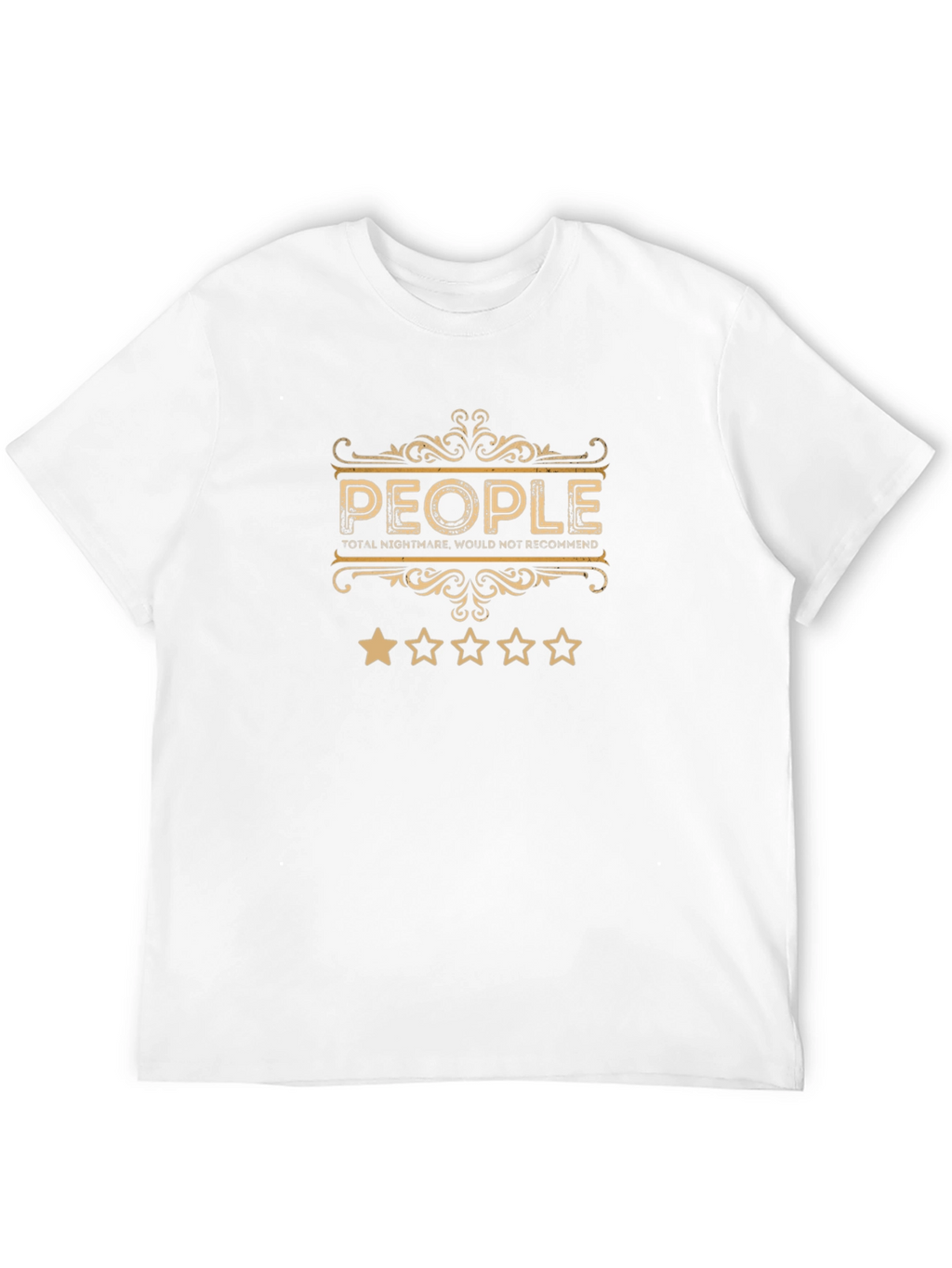 People Total Nightmare T-Shirt - Funny Graphic Tee
