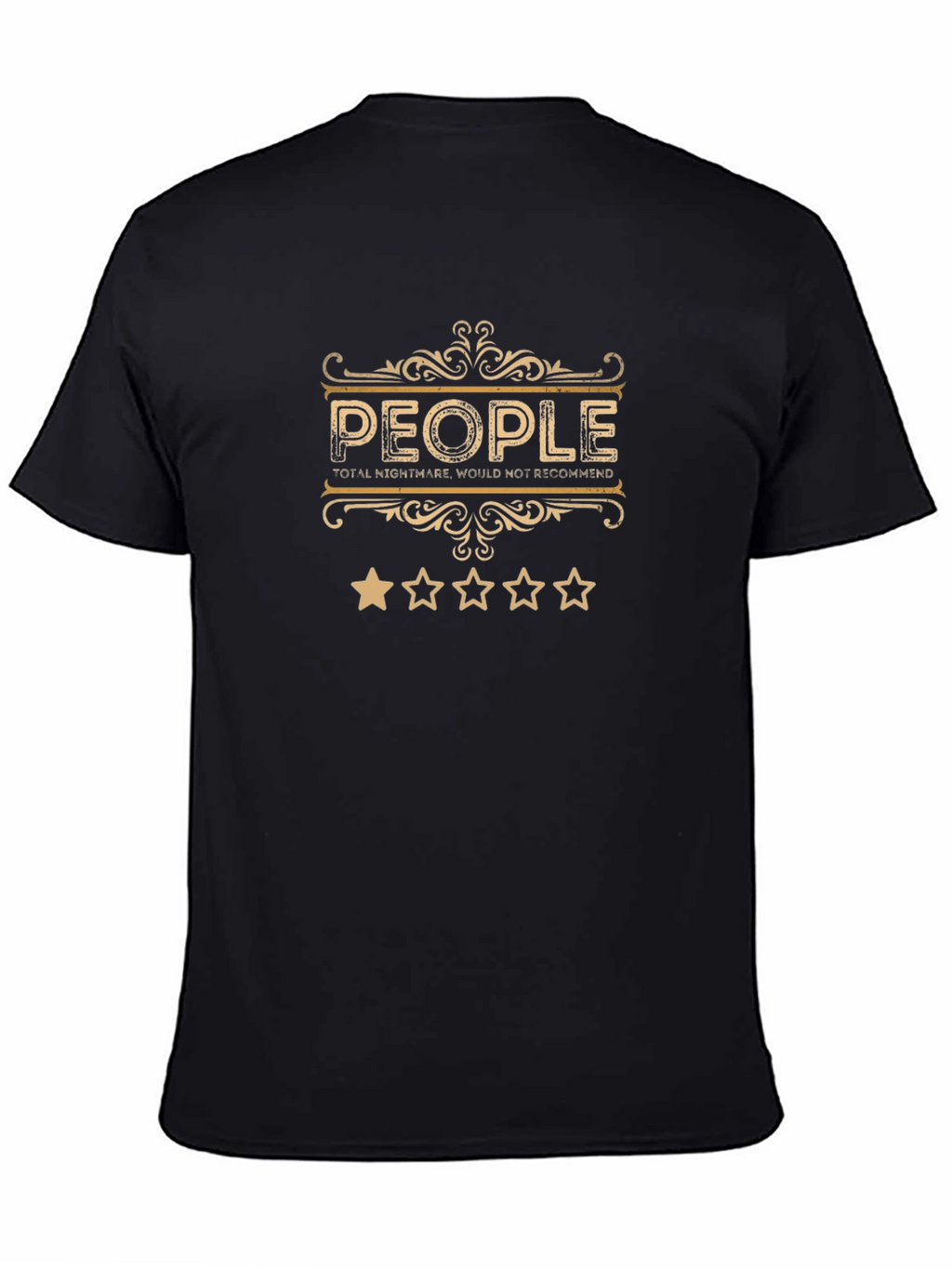 People Total Nightmare T-Shirt - Funny Graphic Tee