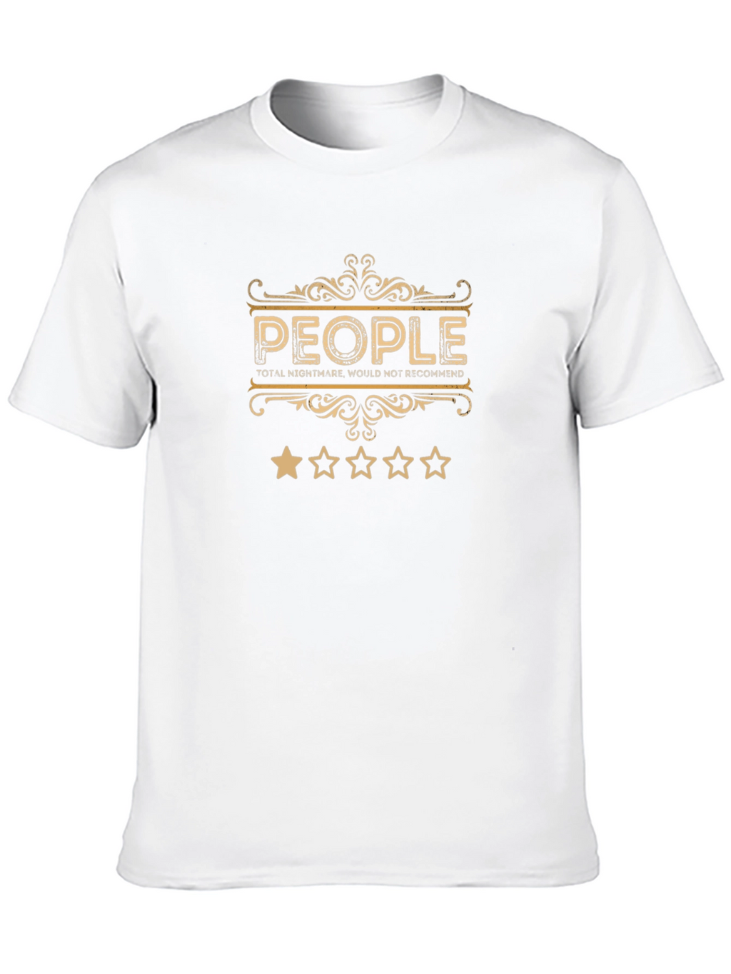 People Total Nightmare T-Shirt - Funny Graphic Tee