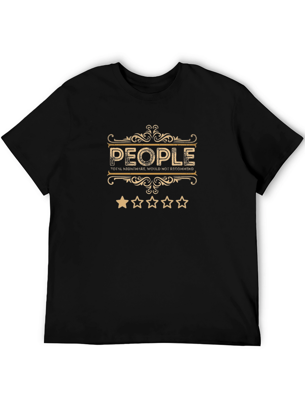People Total Nightmare T-Shirt - Funny Graphic Tee