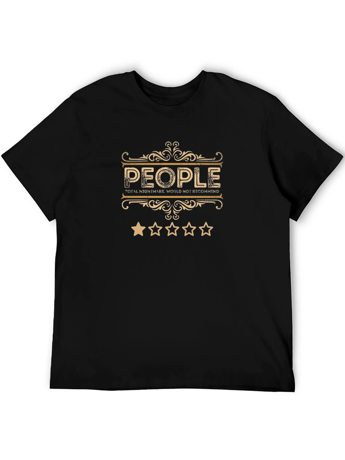 People Total Nightmare T-Shirt - Funny Graphic Tee