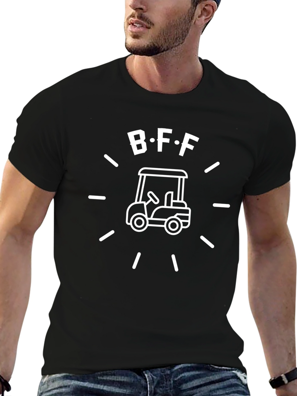 BFF Golf Cart T-Shirt